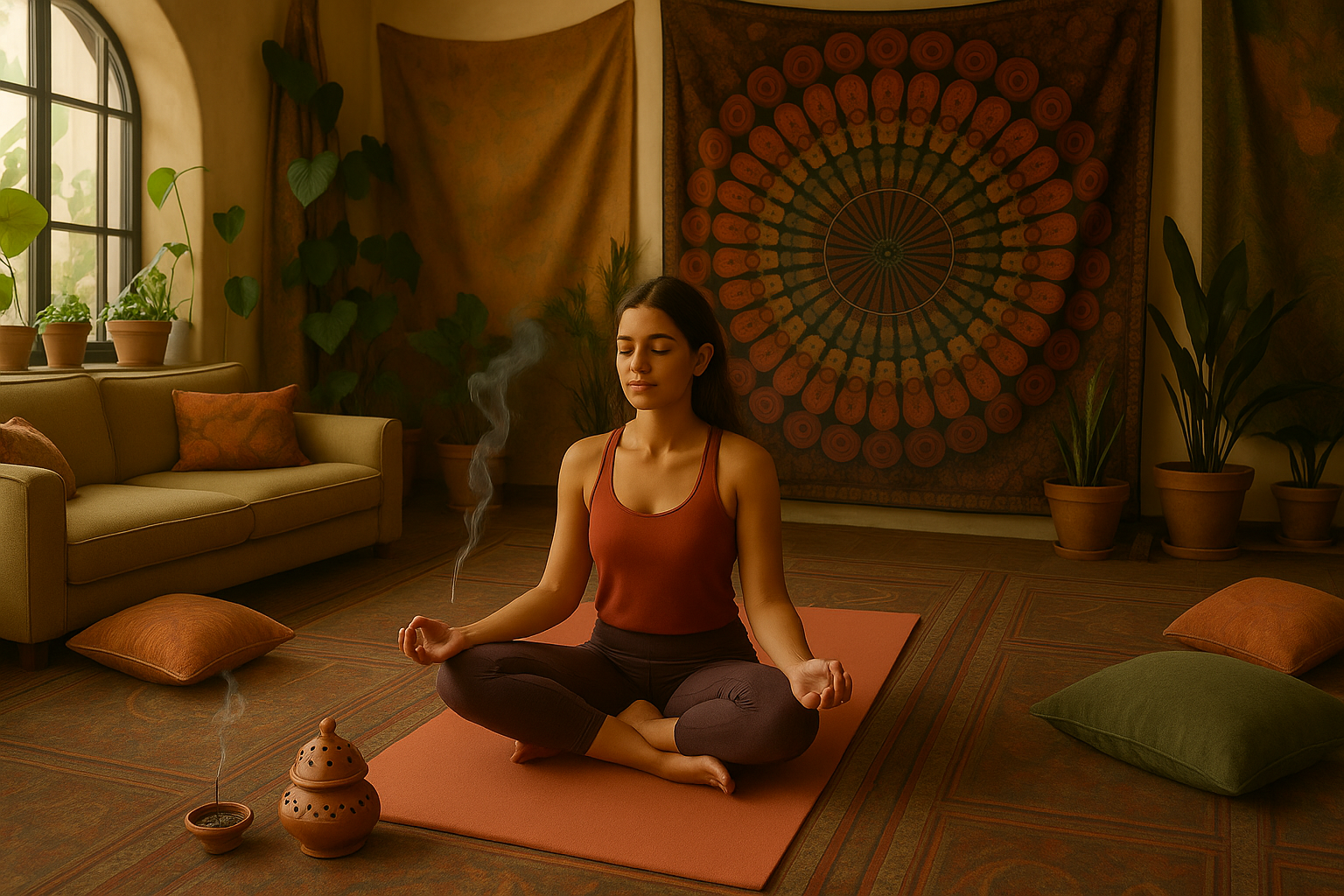 Create Your Dream Boho Yoga Space: Ideas & DIY Tips