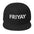 FRIYAY Mesh Back Snapback Hat | Trendy Headwear for the Weekend | Party Hat