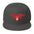 Red Wolf Hat Snapback Hat
