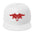 Red Wolf Hat Snapback Hat