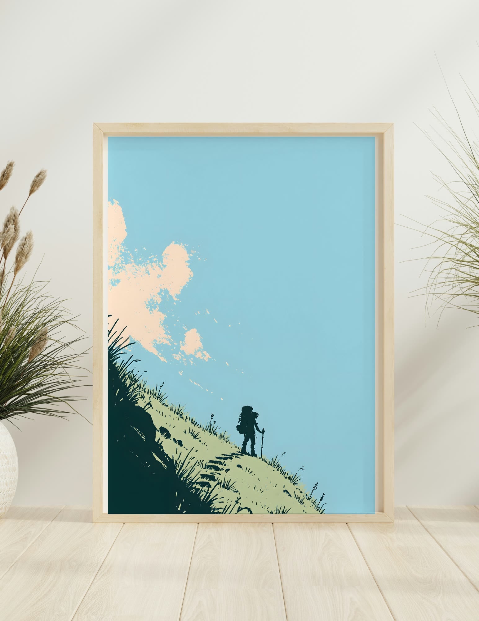 Fine Art Print shown in a room, mockup 2