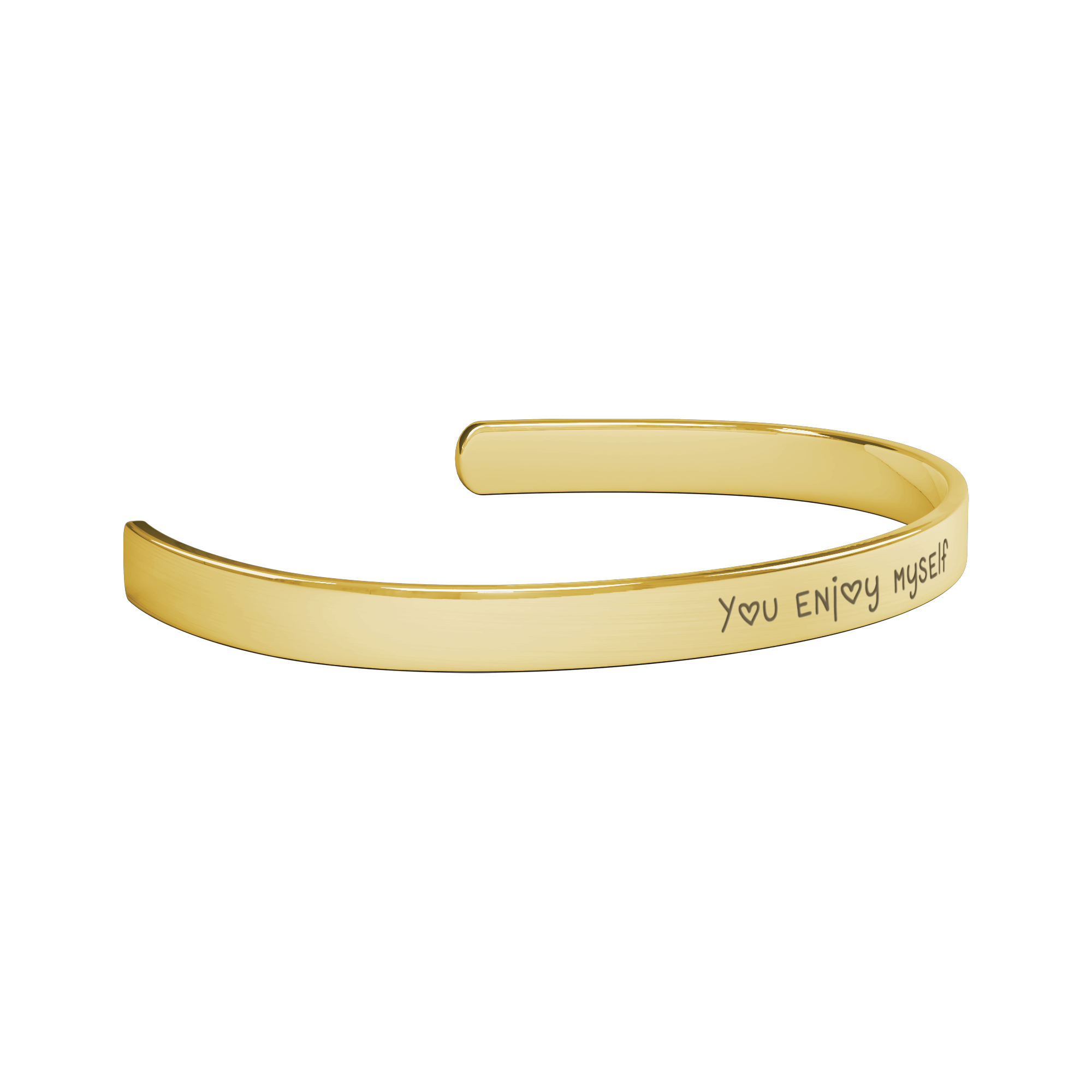 You_enjoy_myself__YEM__Cuff_Bracelet_Gold_Transparent_06_Mockup.png