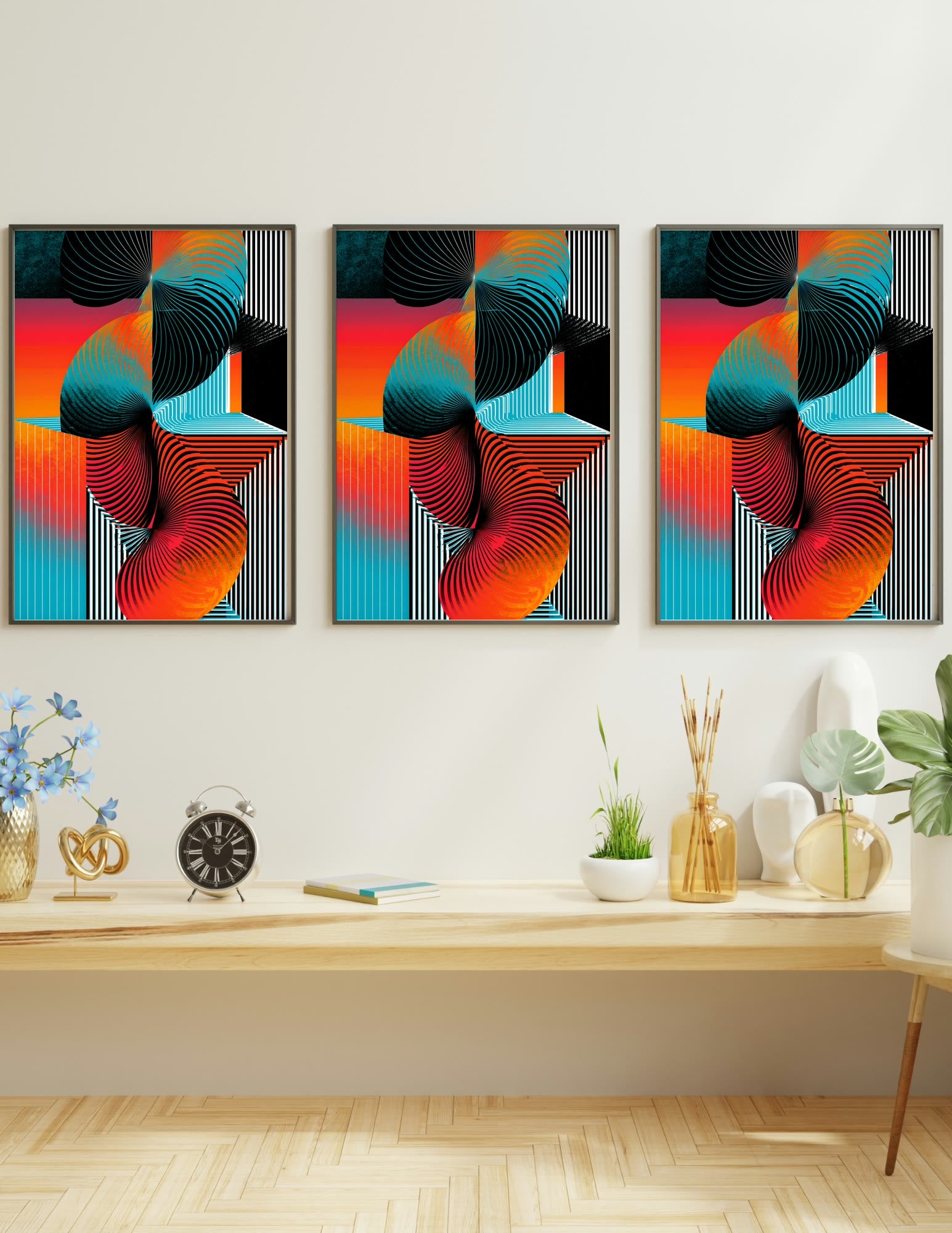 Fine Art Print shown in a room, mockup 2