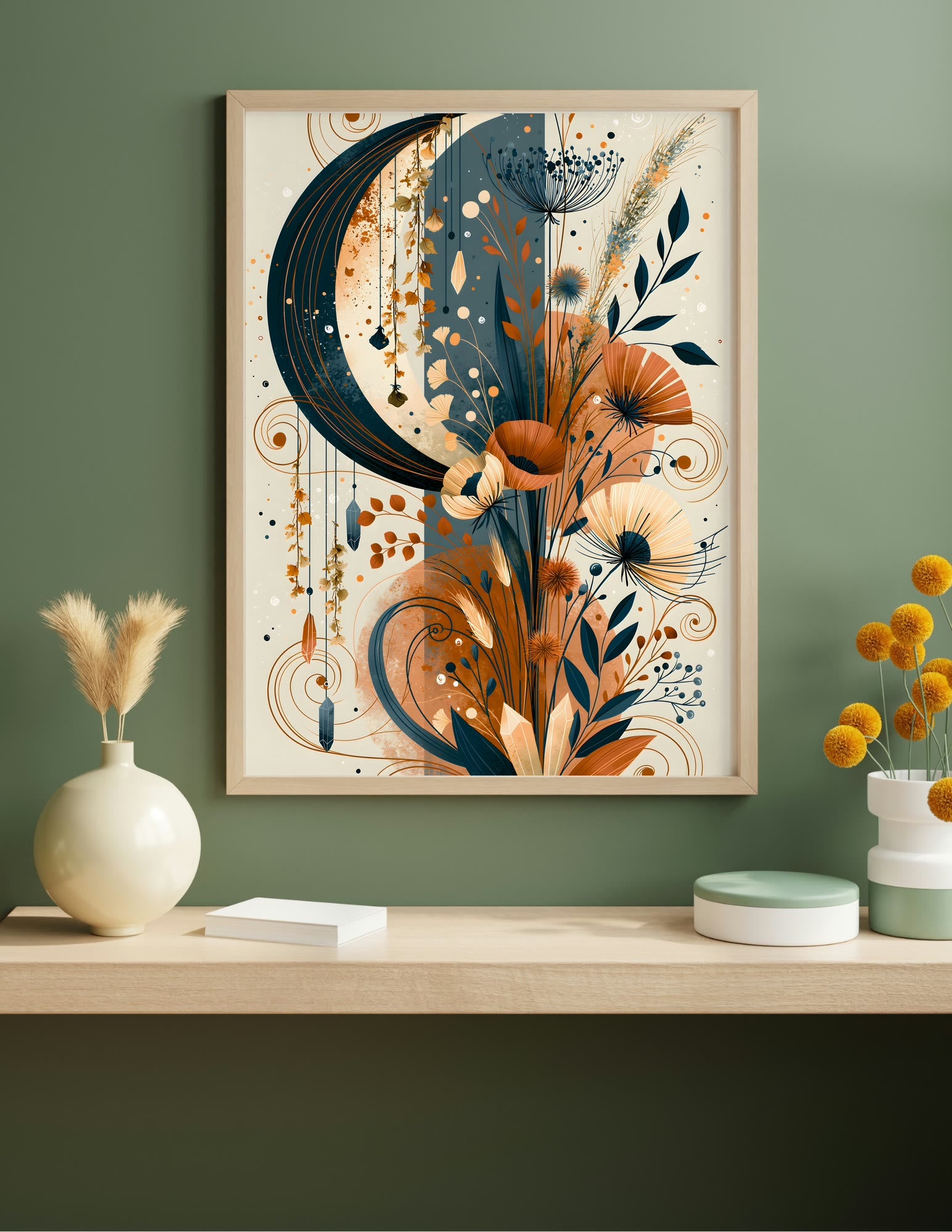 Fine Art Print shown in a room, mockup 2