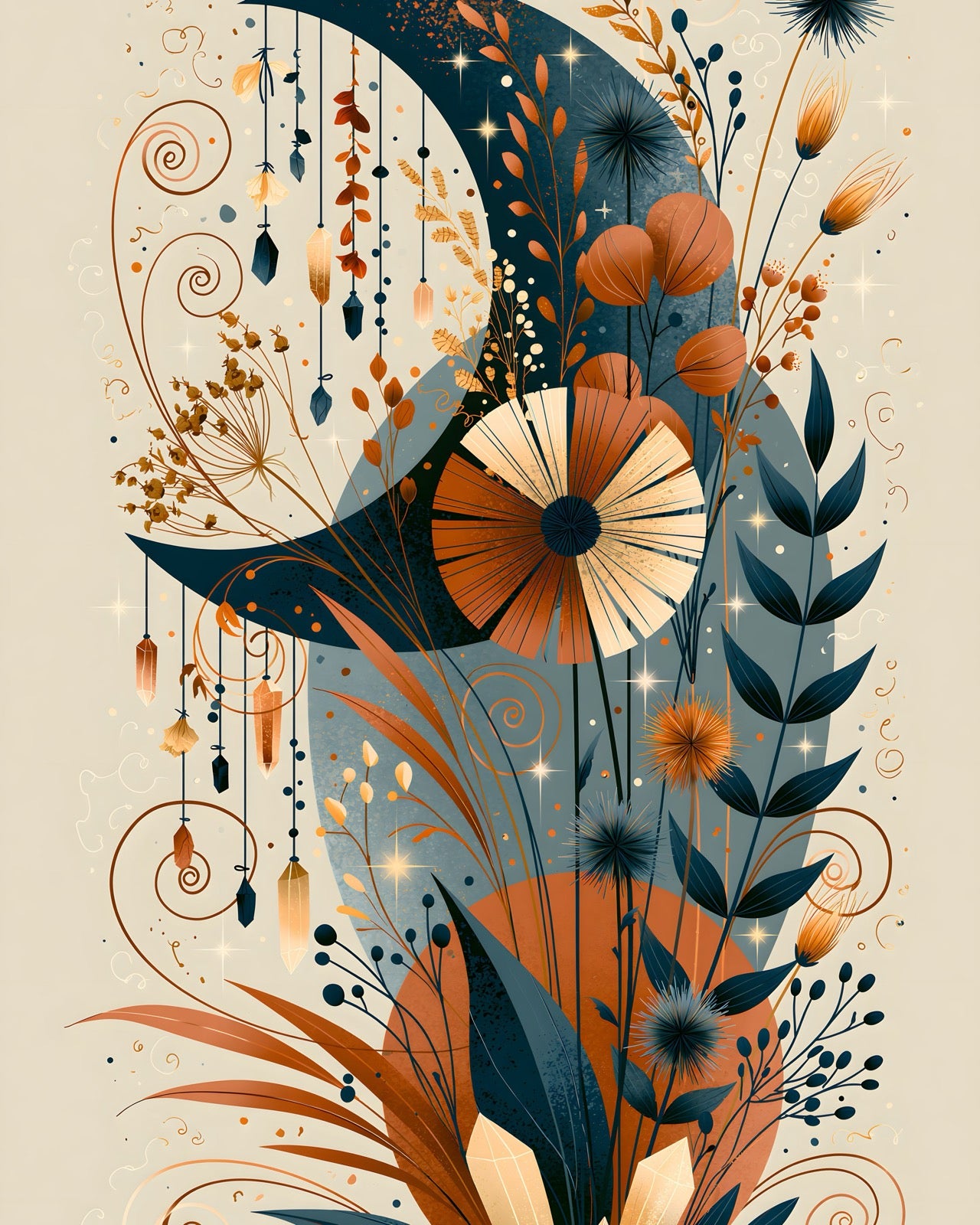Crescent Moon Garden III