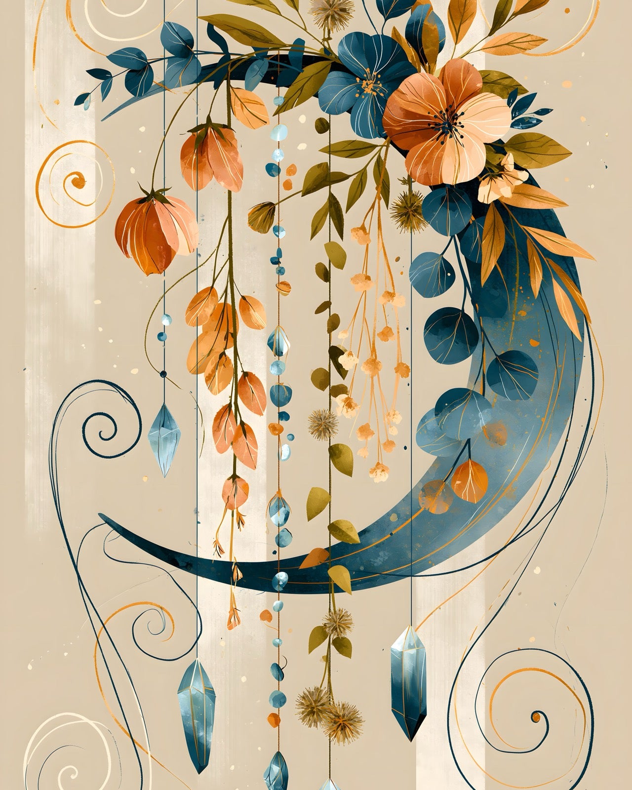 Crescent Moon Garden IV