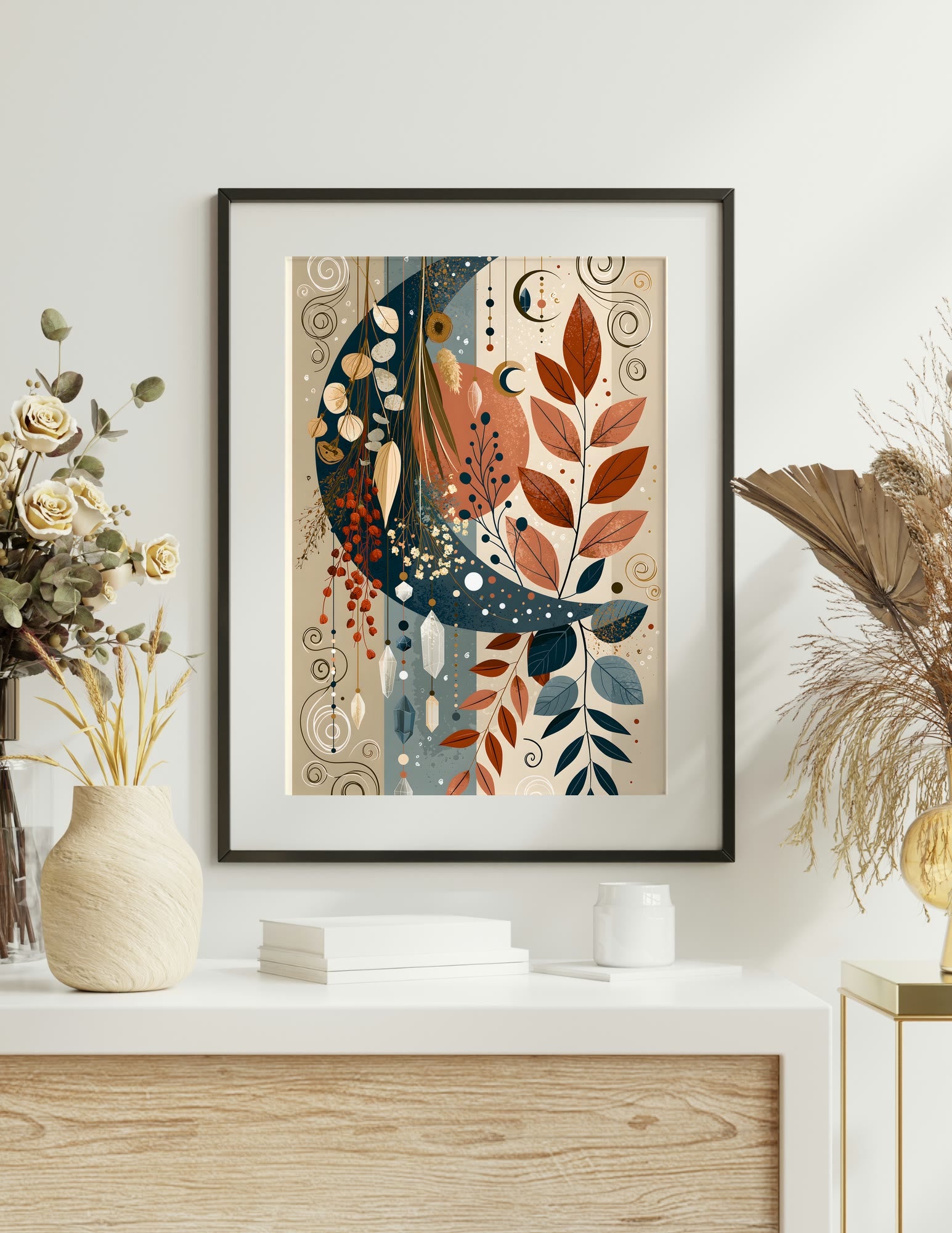Fine Art Print shown in a room, mockup 1