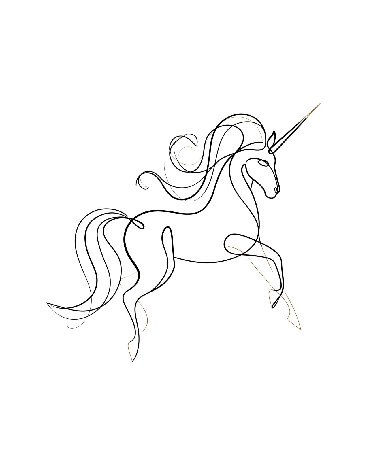 Unicorn in One Line III