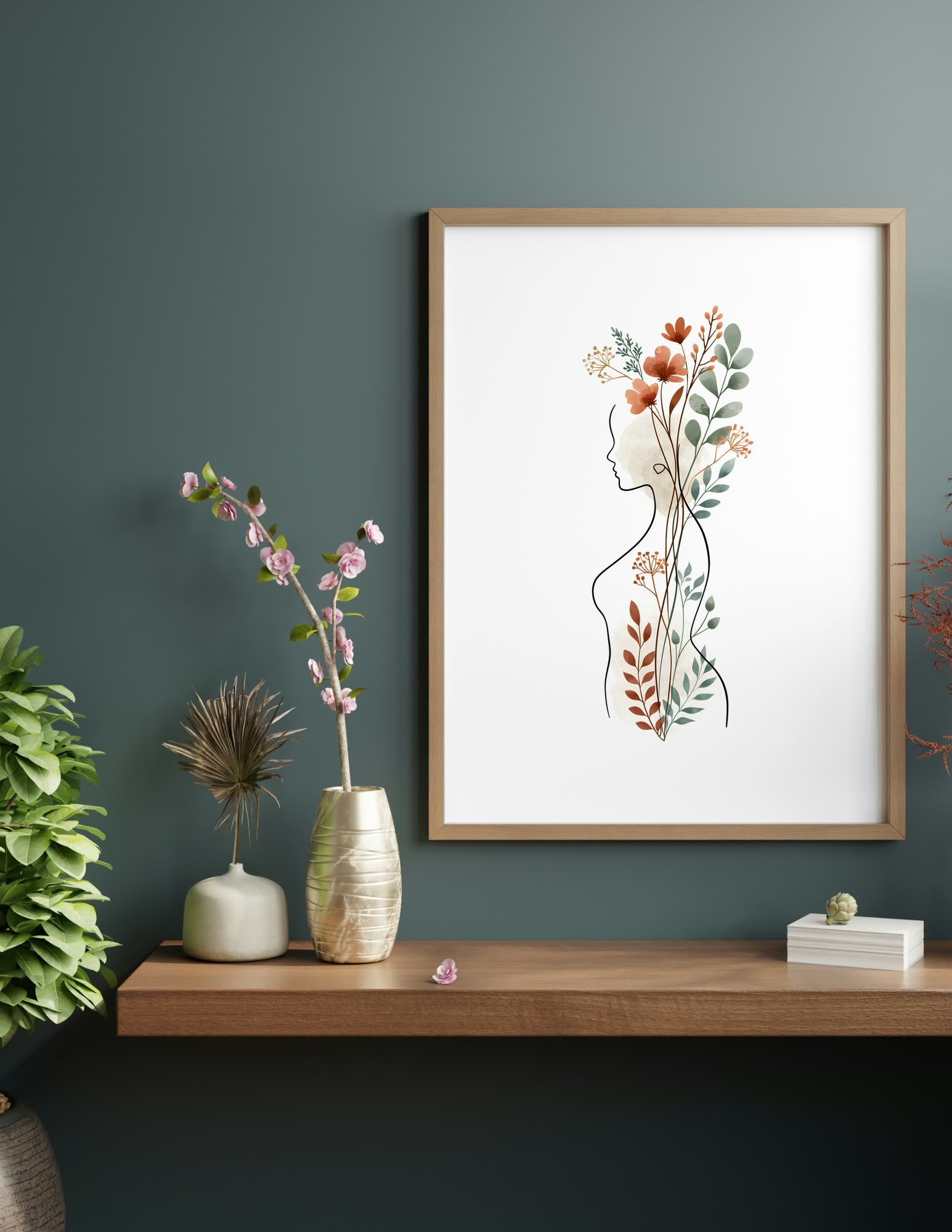 Fine Art Print shown in a room, mockup 2
