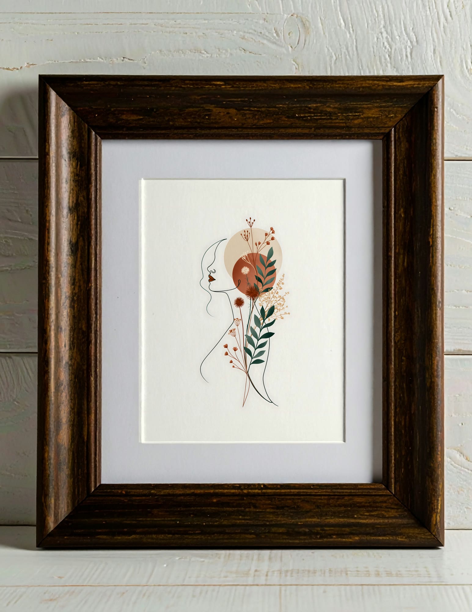 Fine Art Print shown in a room, mockup 1