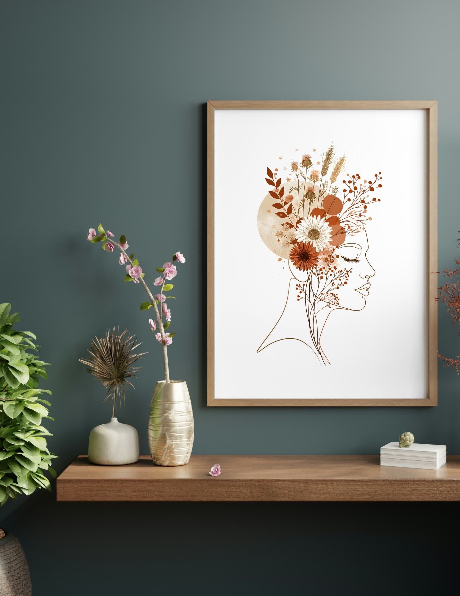 Fine Art Print shown in a room, mockup 1