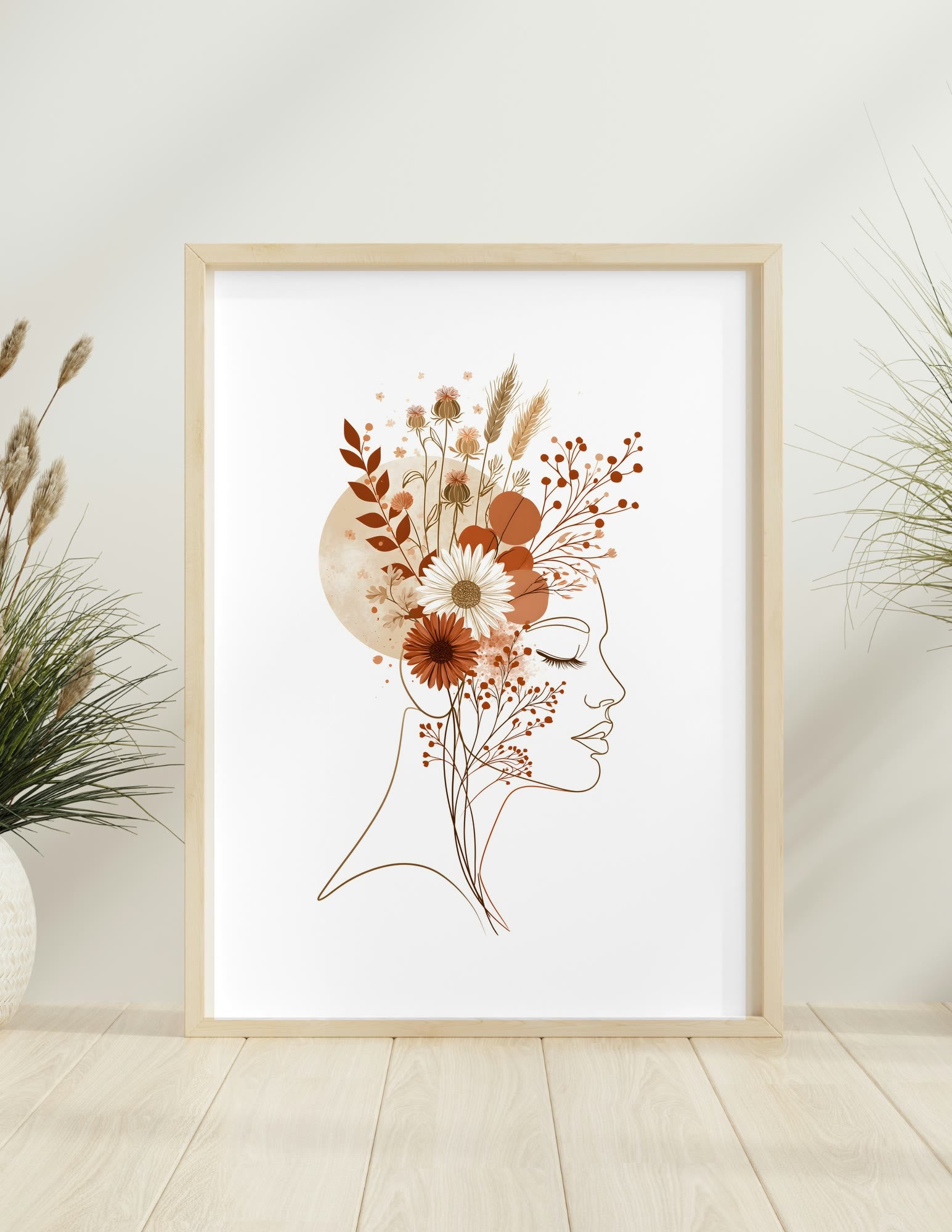Fine Art Print shown in a room, mockup 2