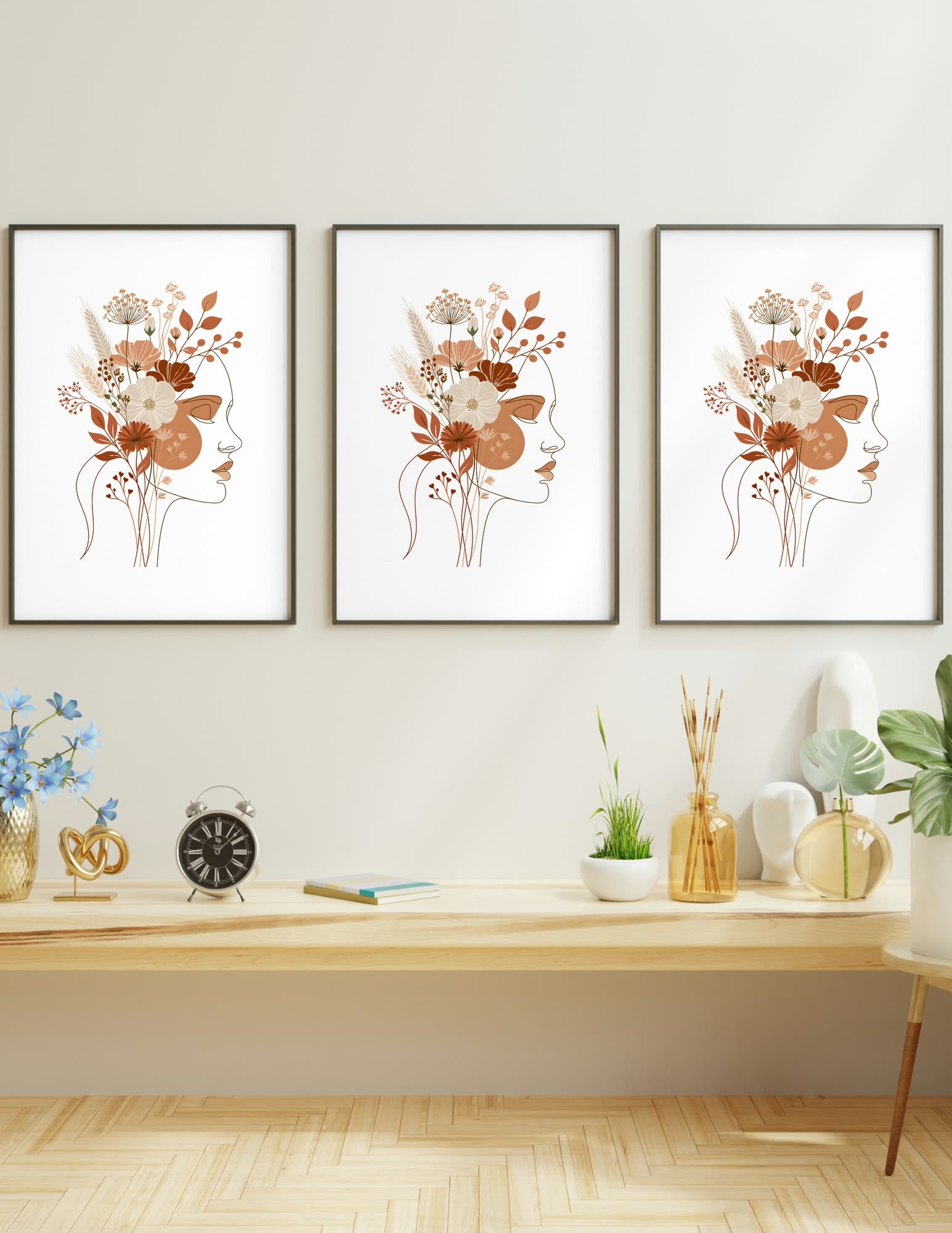 Fine Art Print shown in a room, mockup 2