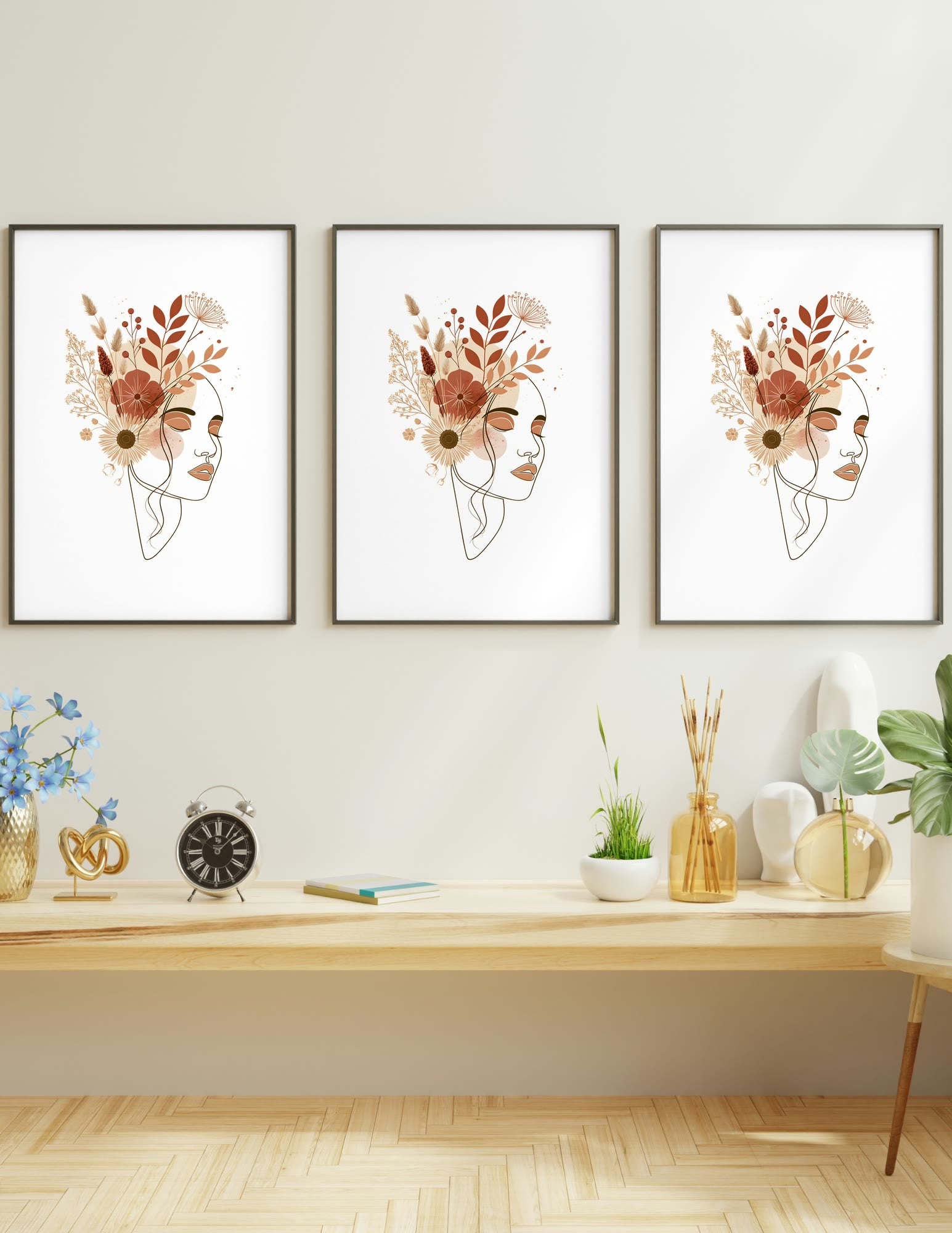 Fine Art Print shown in a room, mockup 1