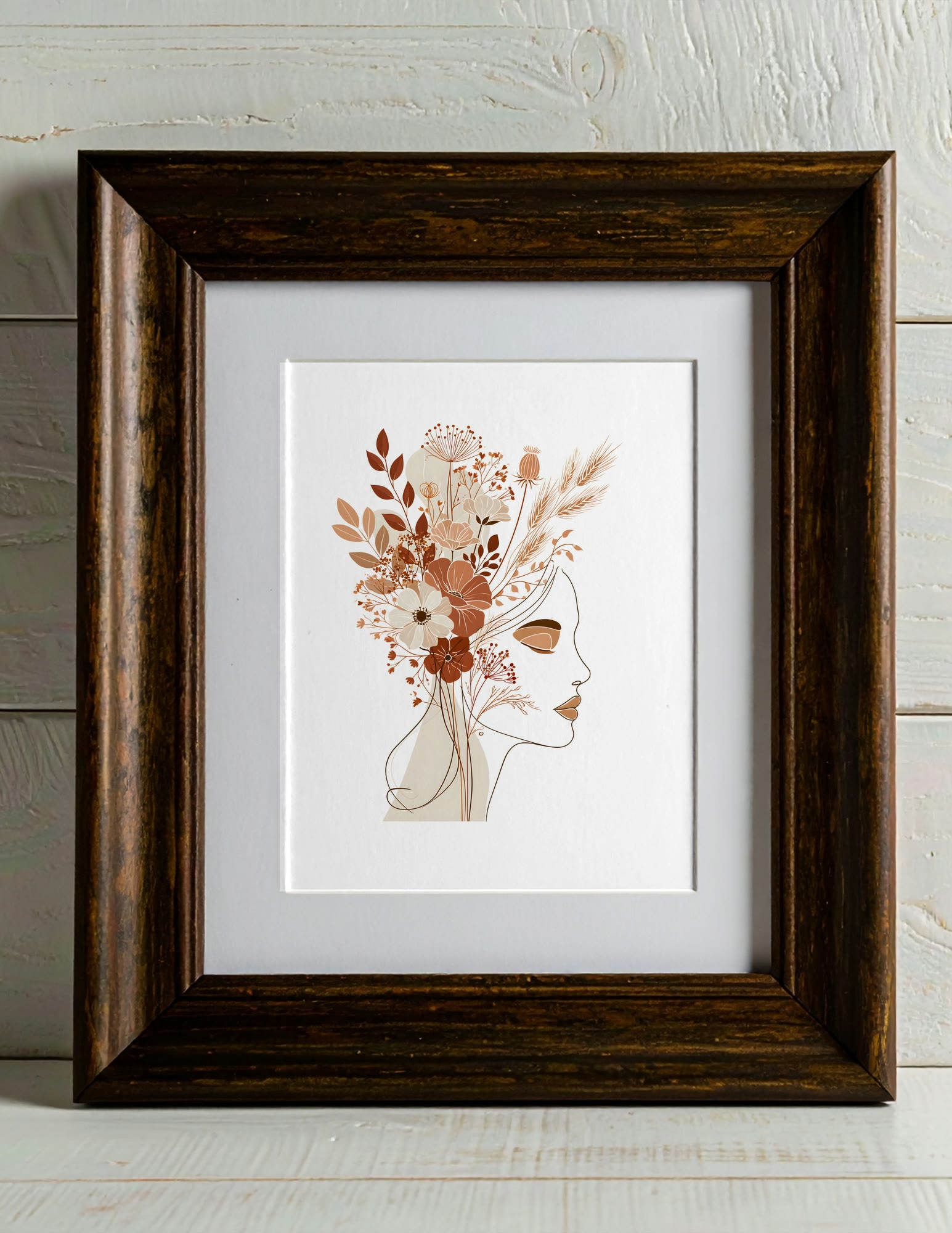 Fine Art Print shown in a room, mockup 2