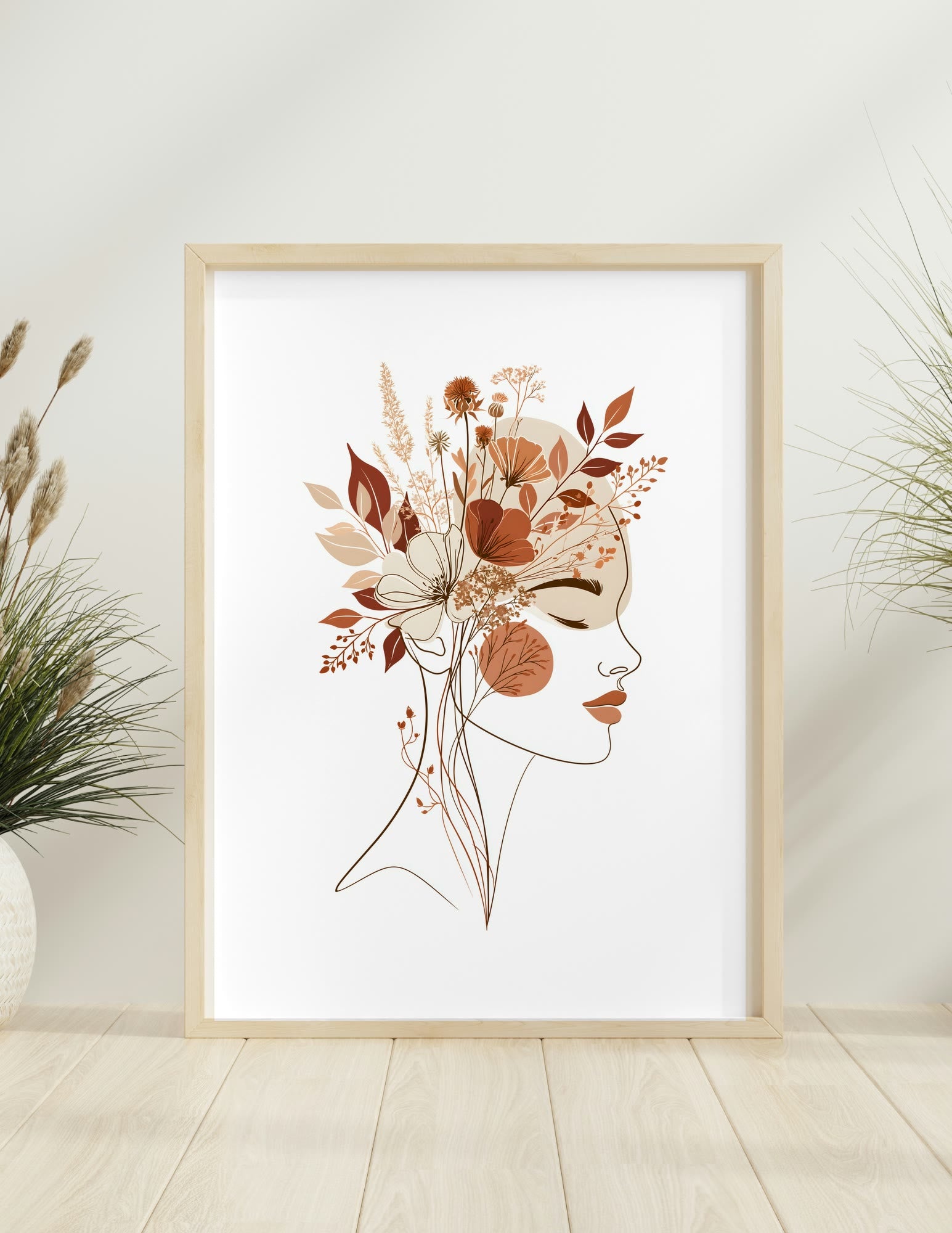 Fine Art Print shown in a room, mockup 1