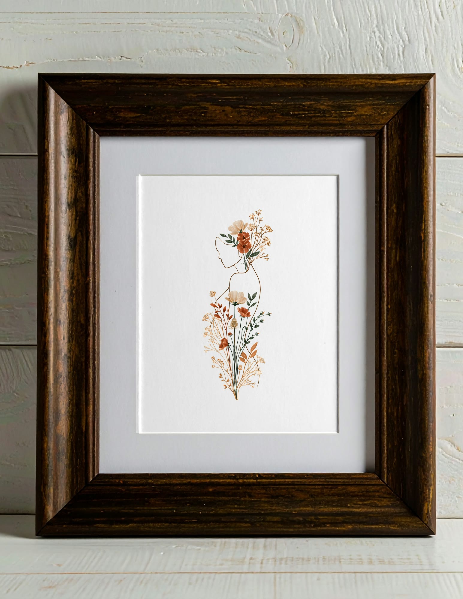 Fine Art Print shown in a room, mockup 1