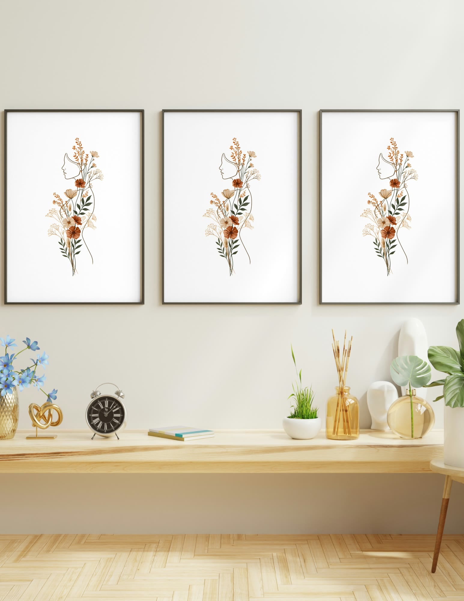 Fine Art Print shown in a room, mockup 2