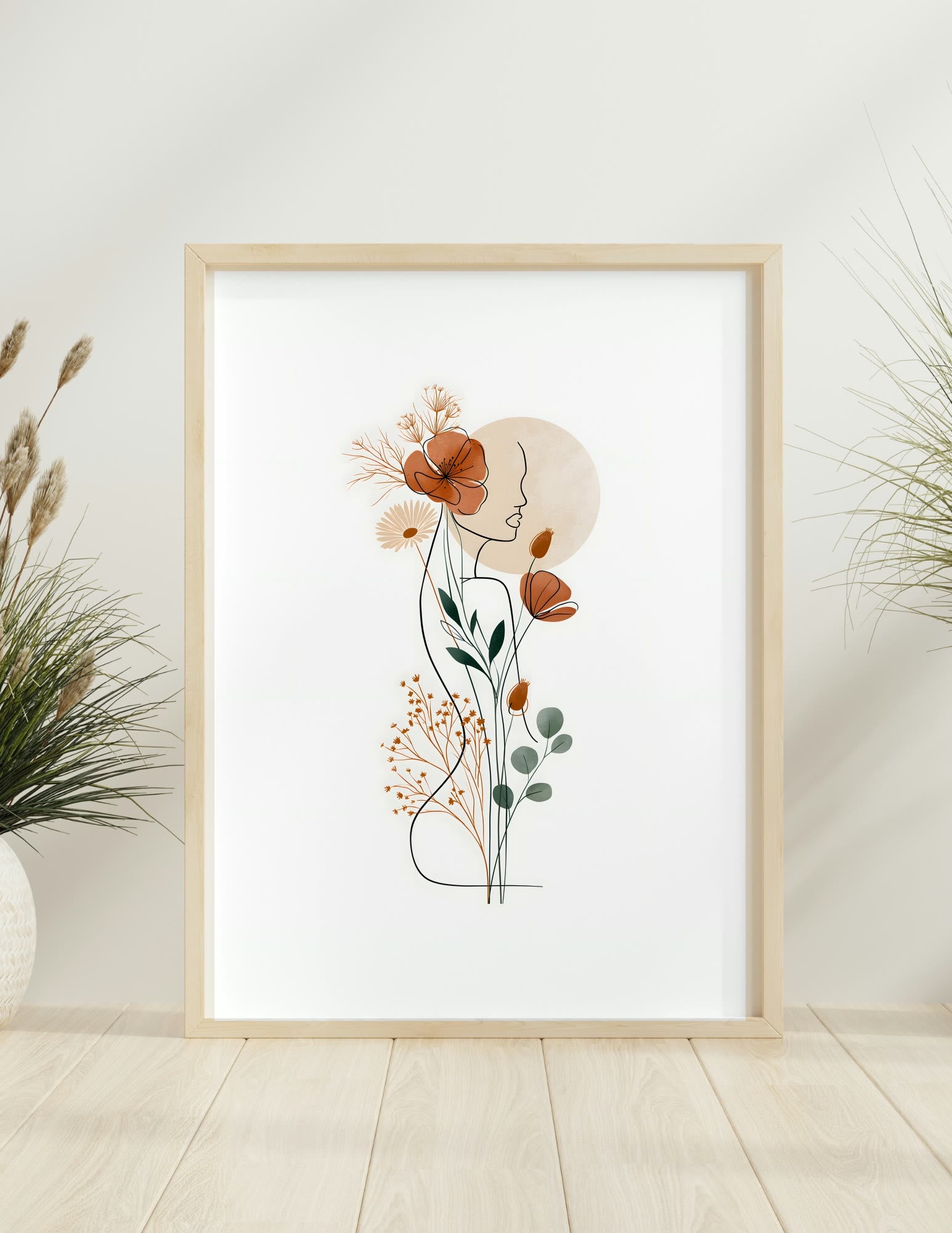 Fine Art Print shown in a room, mockup 2