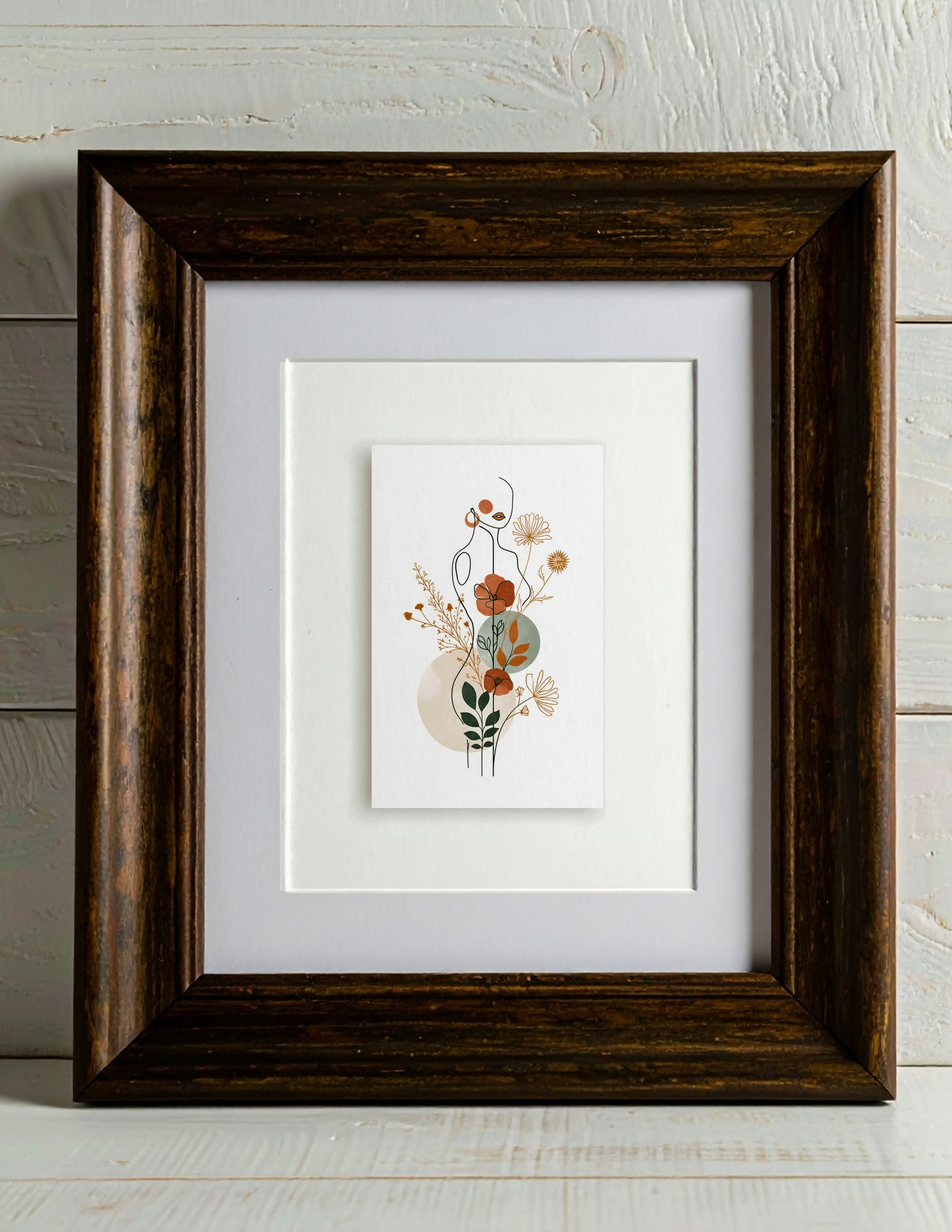 Fine Art Print shown in a room, mockup 2