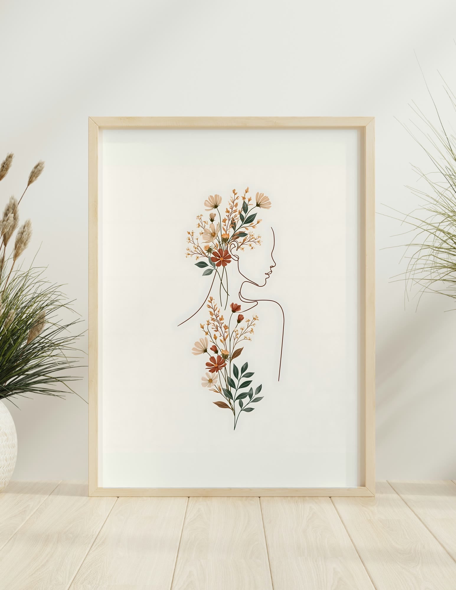 Fine Art Print shown in a room, mockup 1
