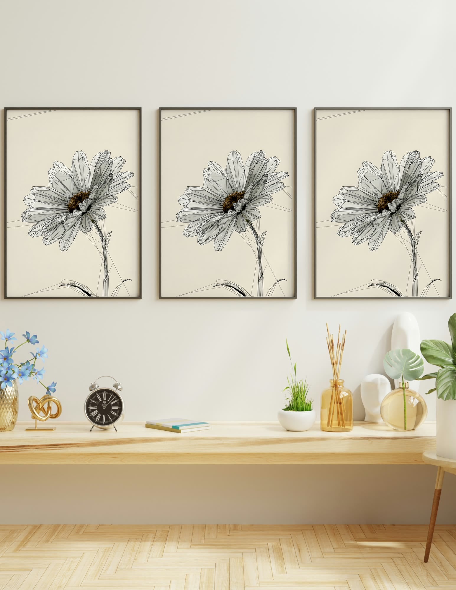 Fine Art Print shown in a room, mockup 1