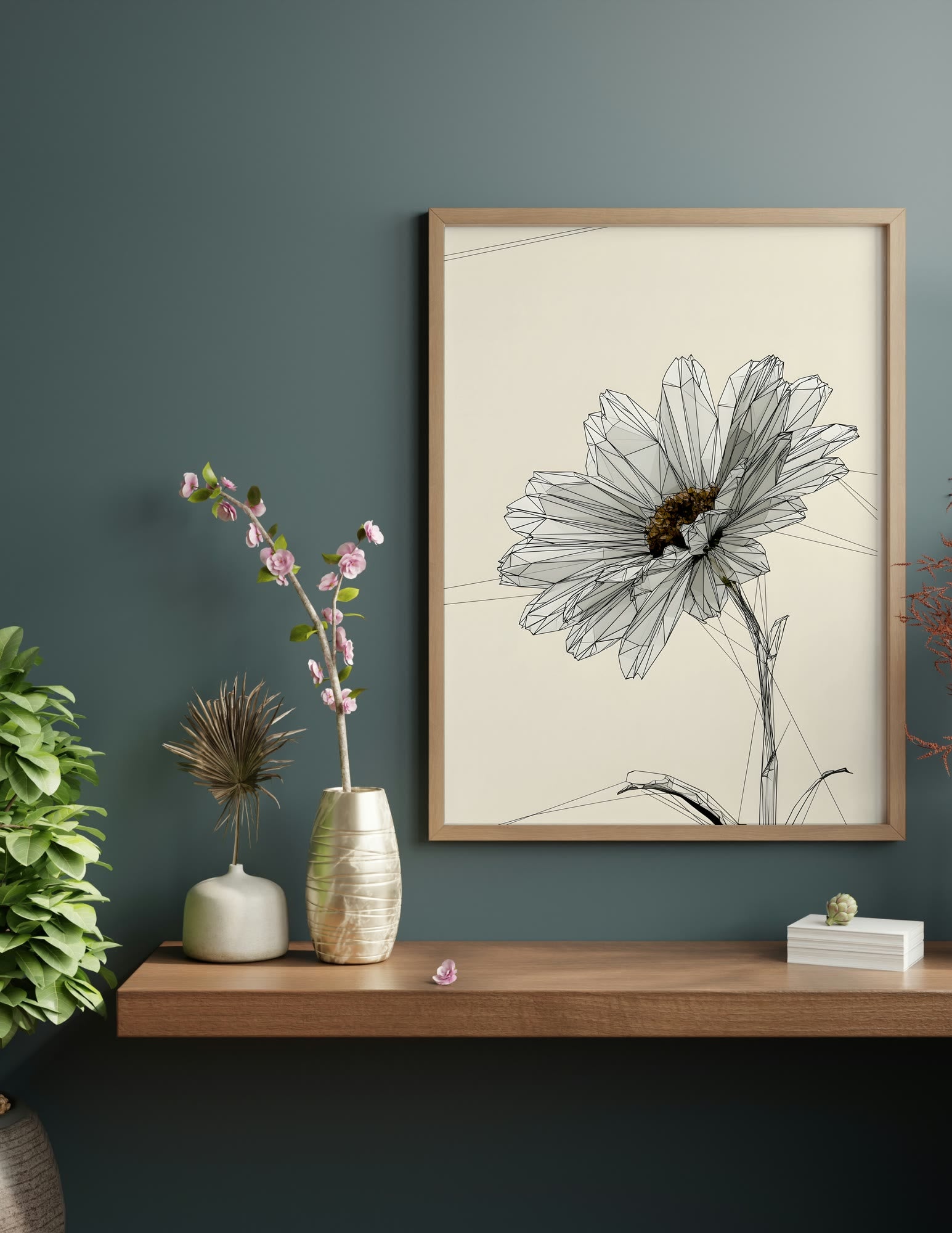 Fine Art Print shown in a room, mockup 2