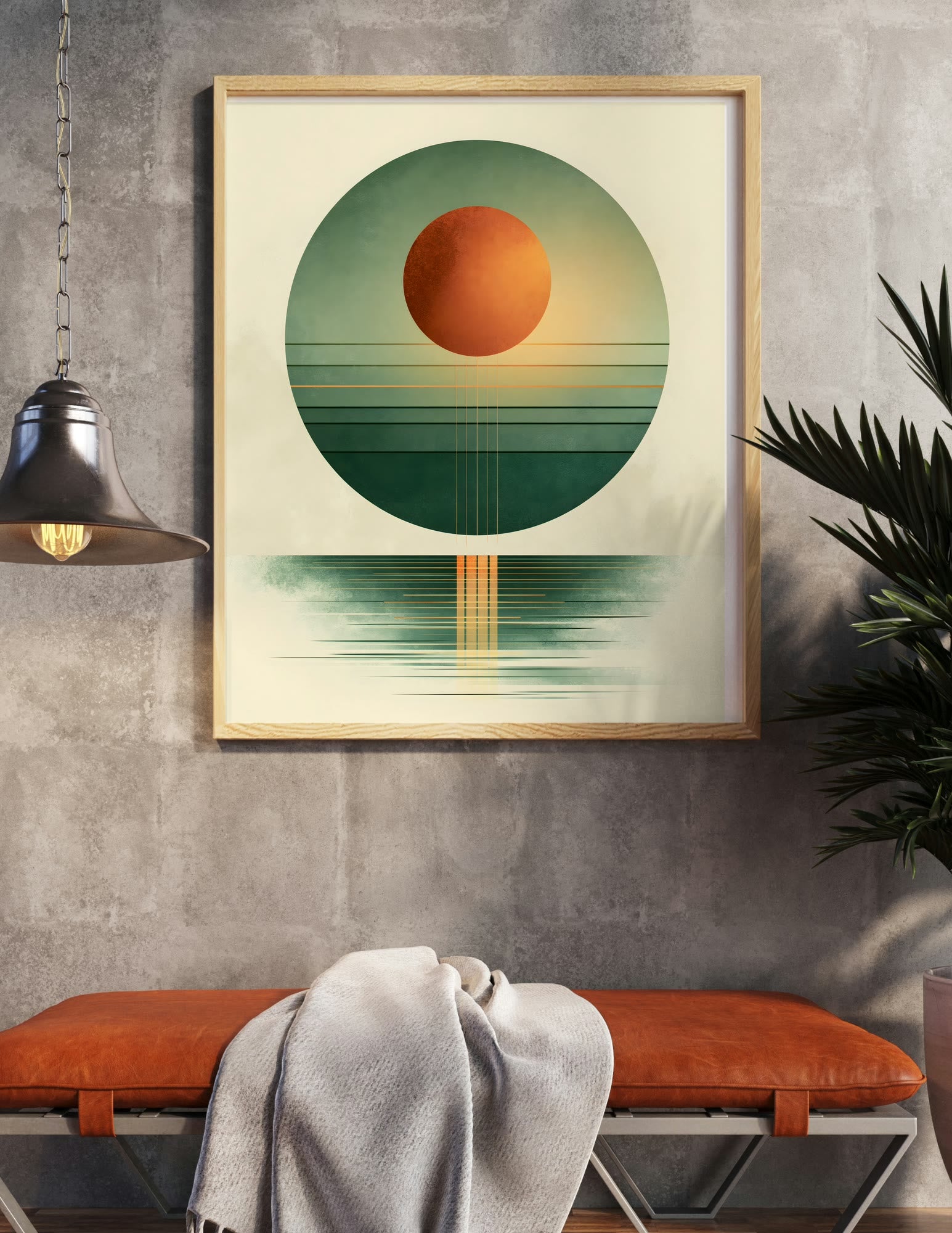 Fine Art Print shown in a room, mockup 2