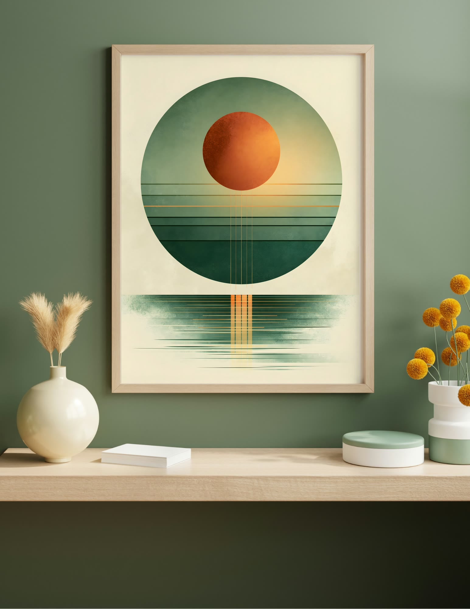 Fine Art Print shown in a room, mockup 1