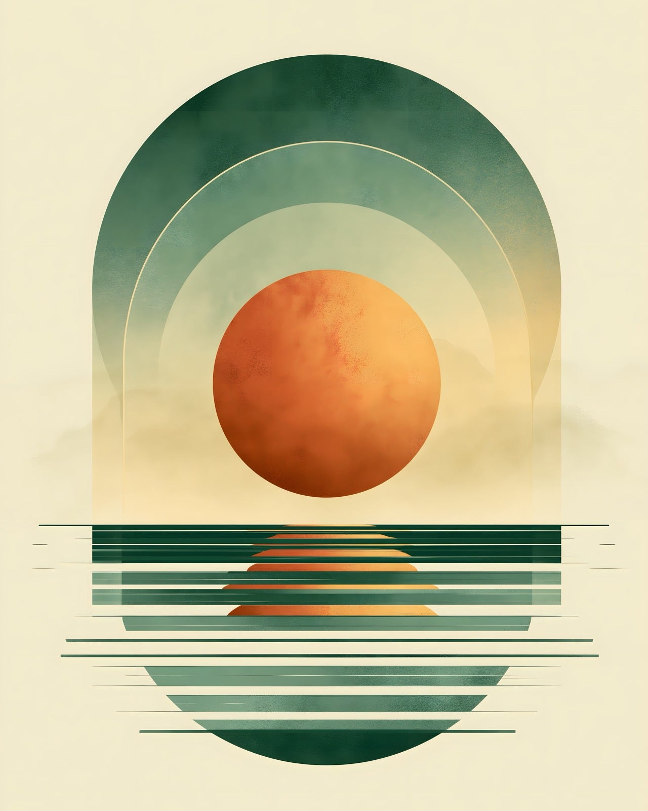 Mid Century Sun II