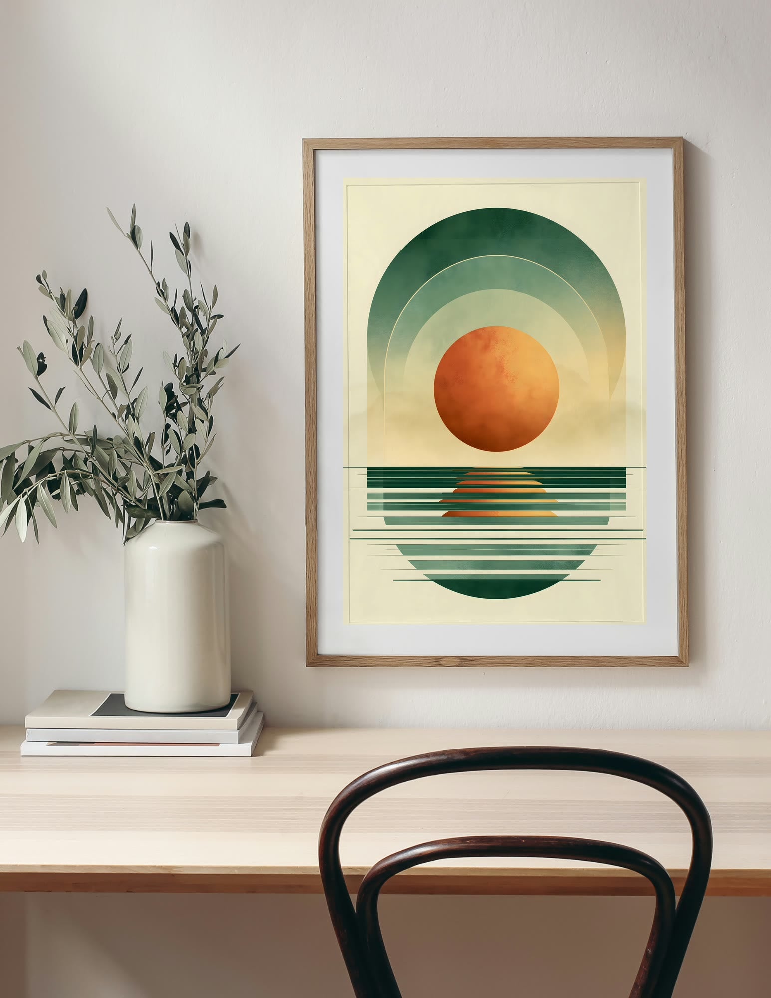 Fine Art Print shown in a room, mockup 1