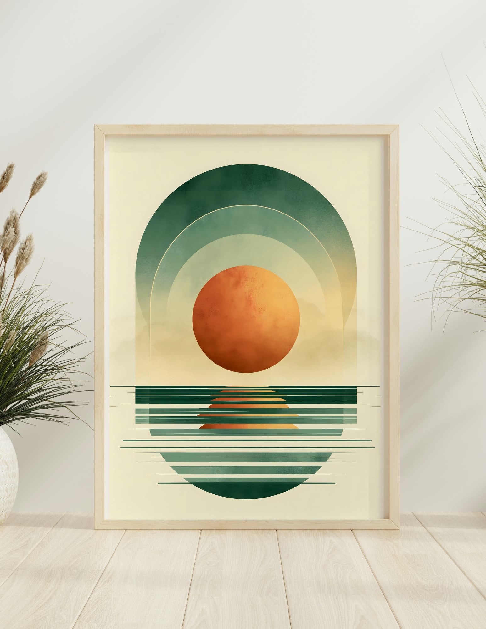 Semi-Gloss Poster shown in a room, mockup 1