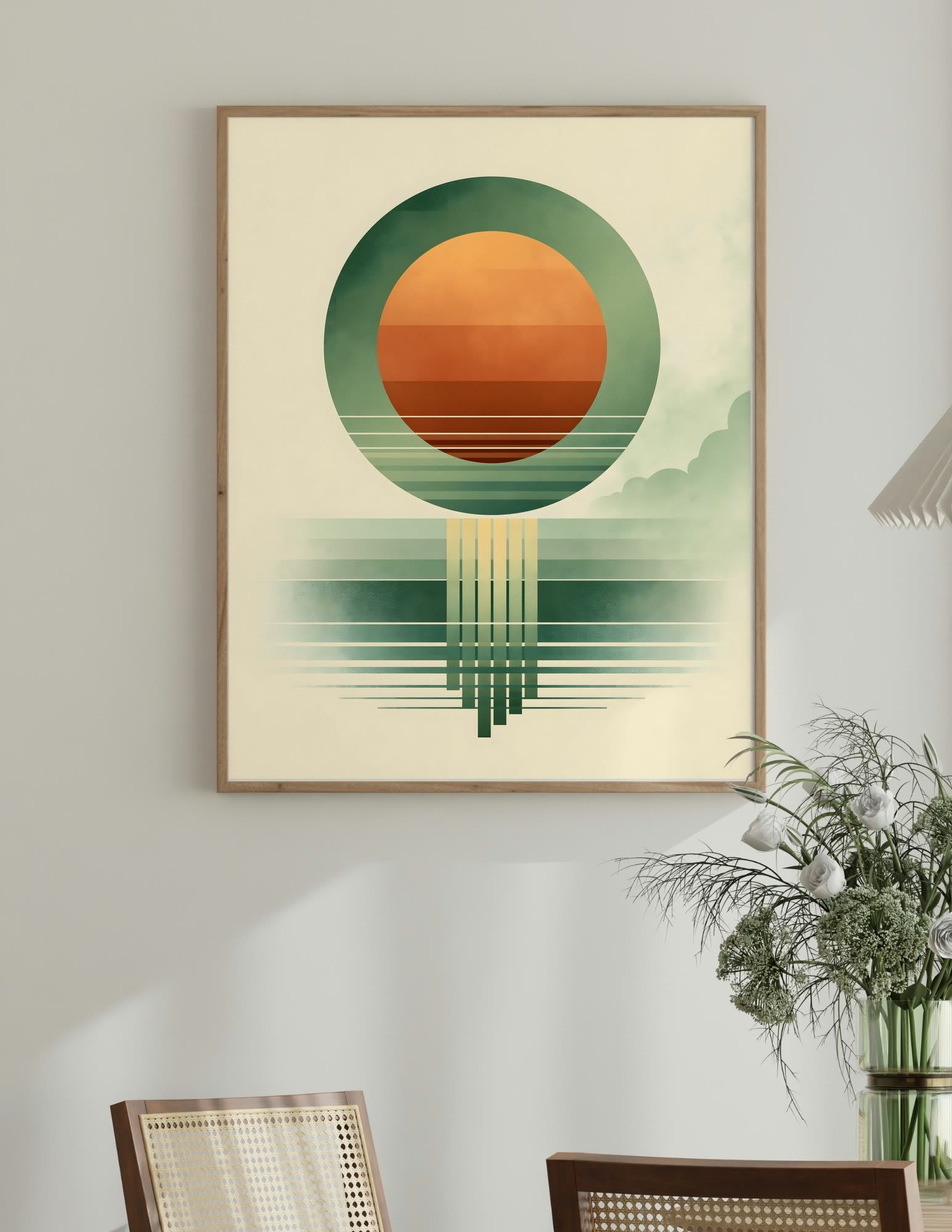 Fine Art Print shown in a room, mockup 1