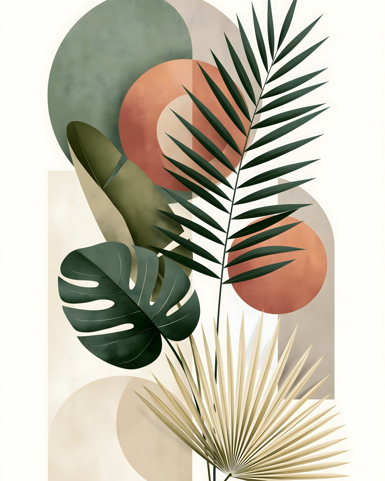 Boho Foliage I