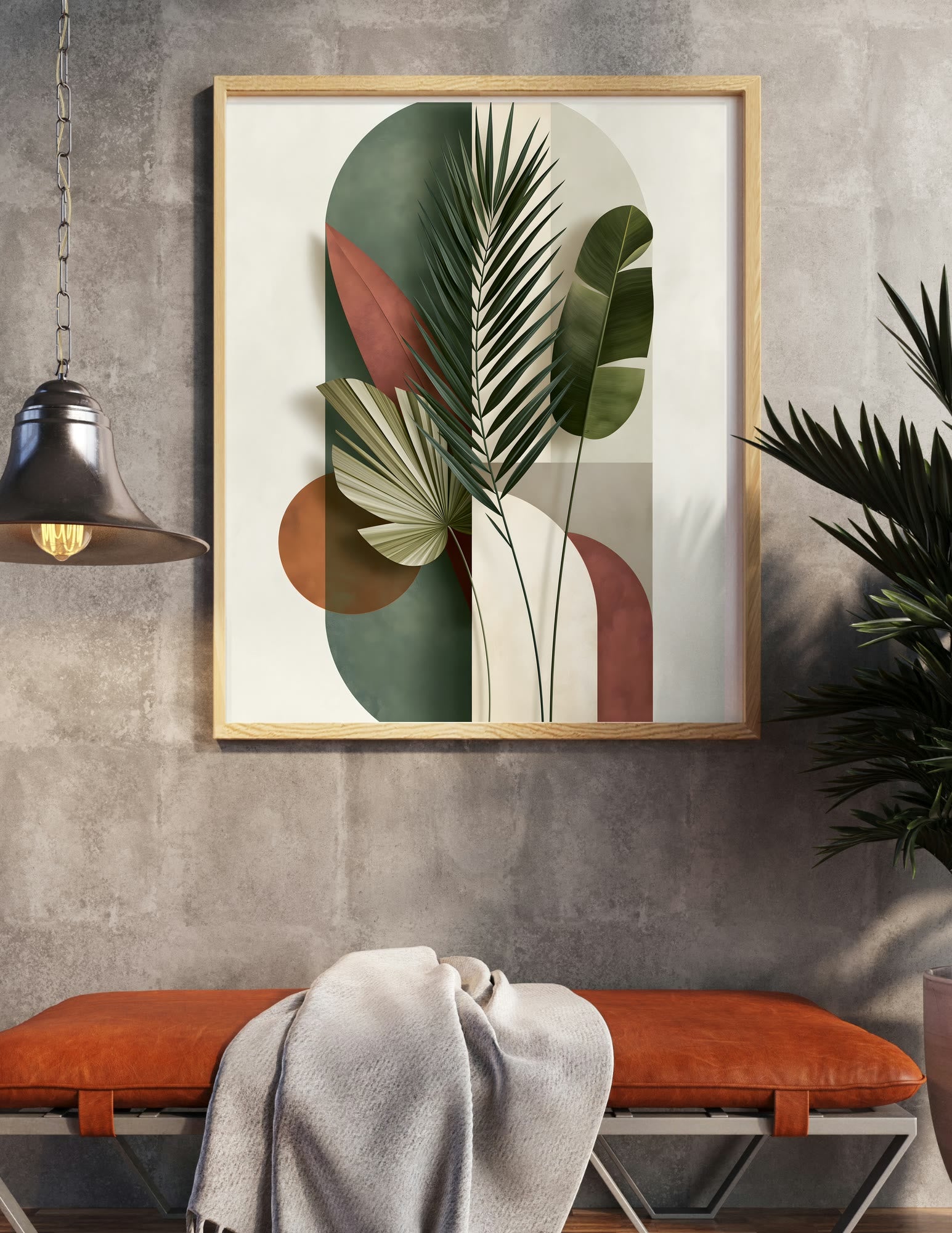 Fine Art Print shown in a room, mockup 1