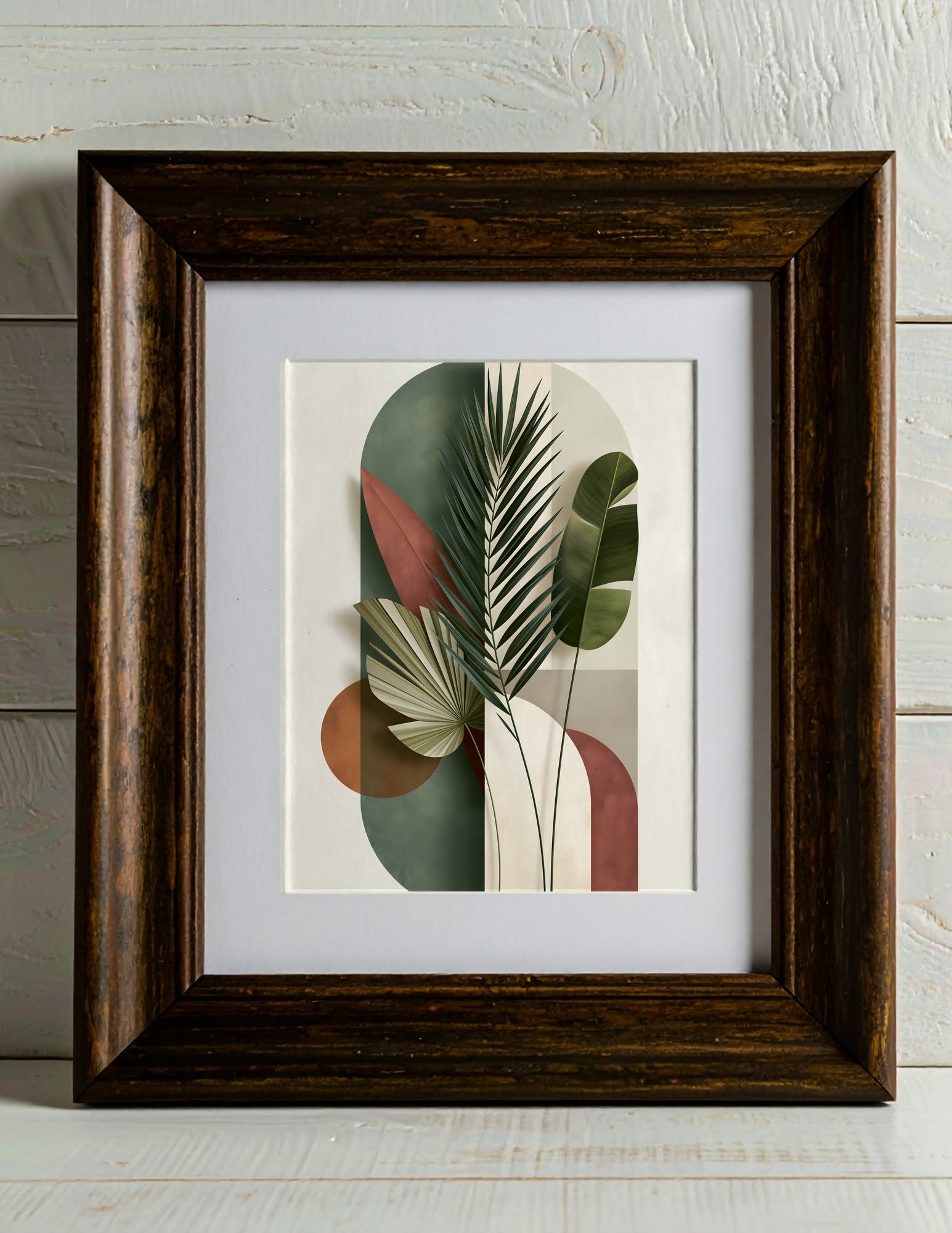 Semi-Gloss Poster shown in a room, mockup 1