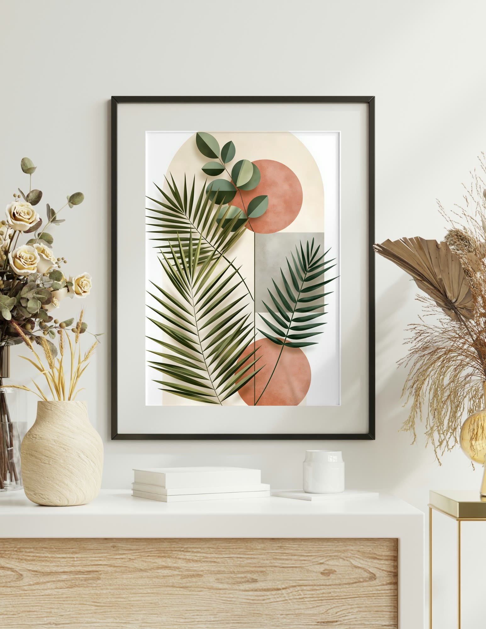 Semi-Gloss Poster shown in a room, mockup 1