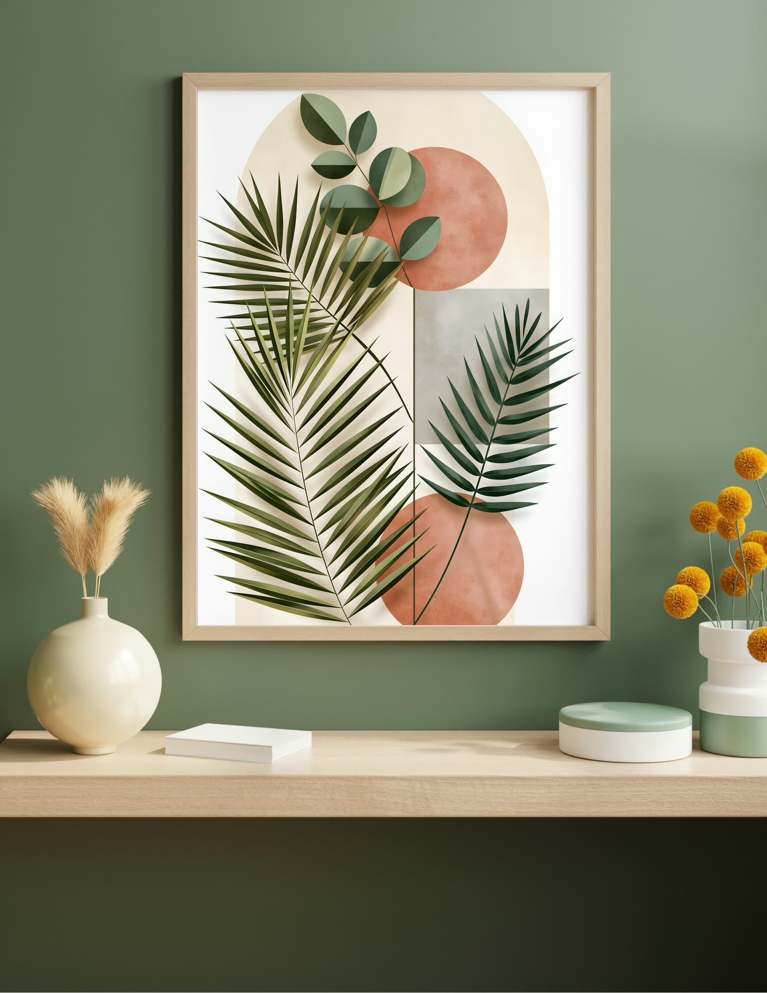 Fine Art Print shown in a room, mockup 2