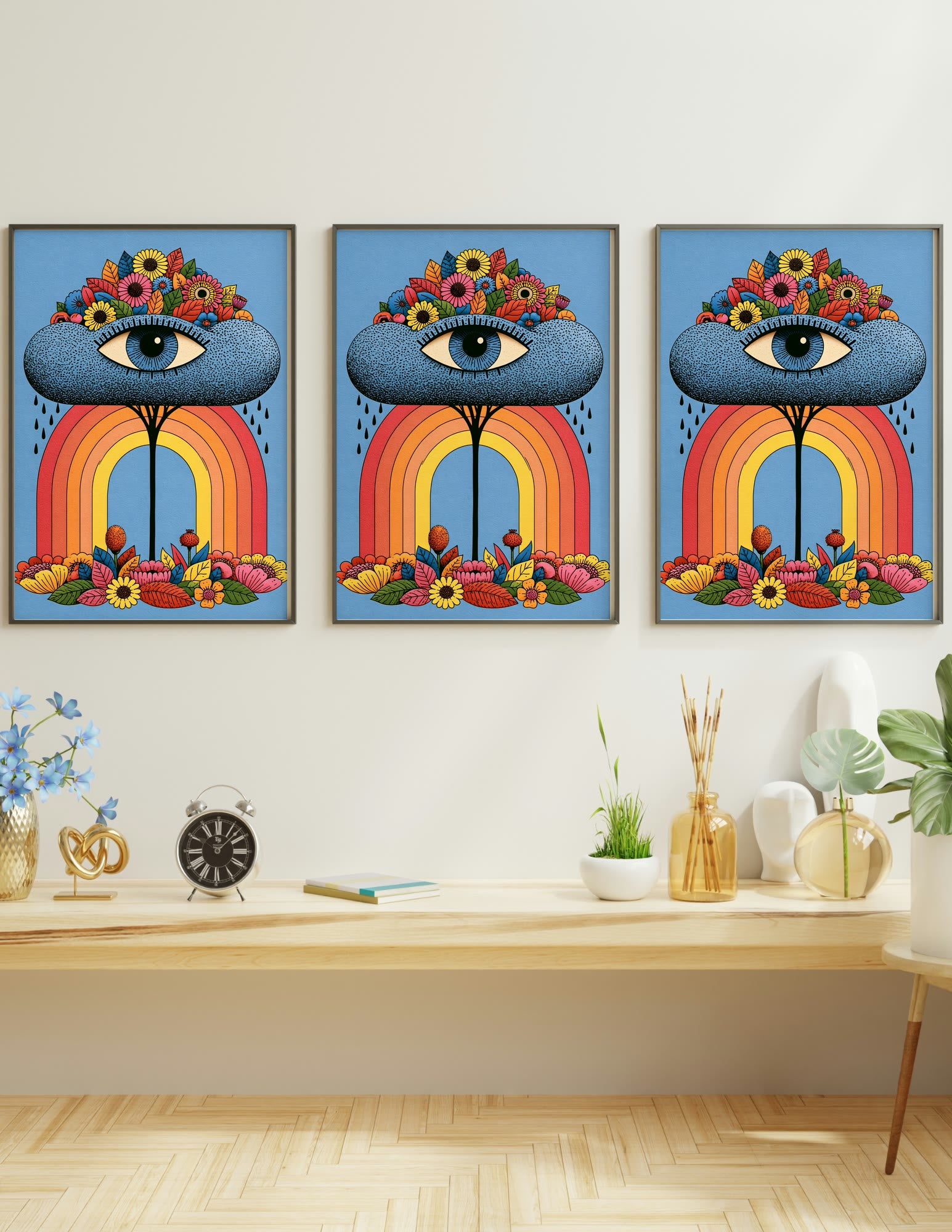 Fine Art Print shown in a room, mockup 2