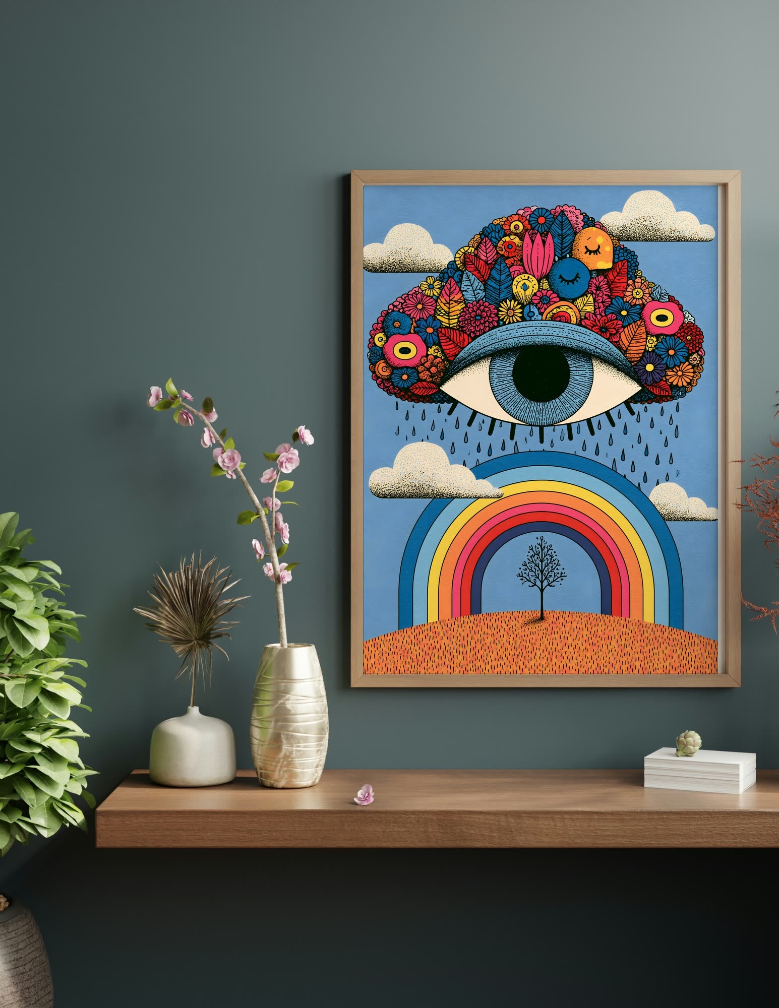 Fine Art Print shown in a room, mockup 1
