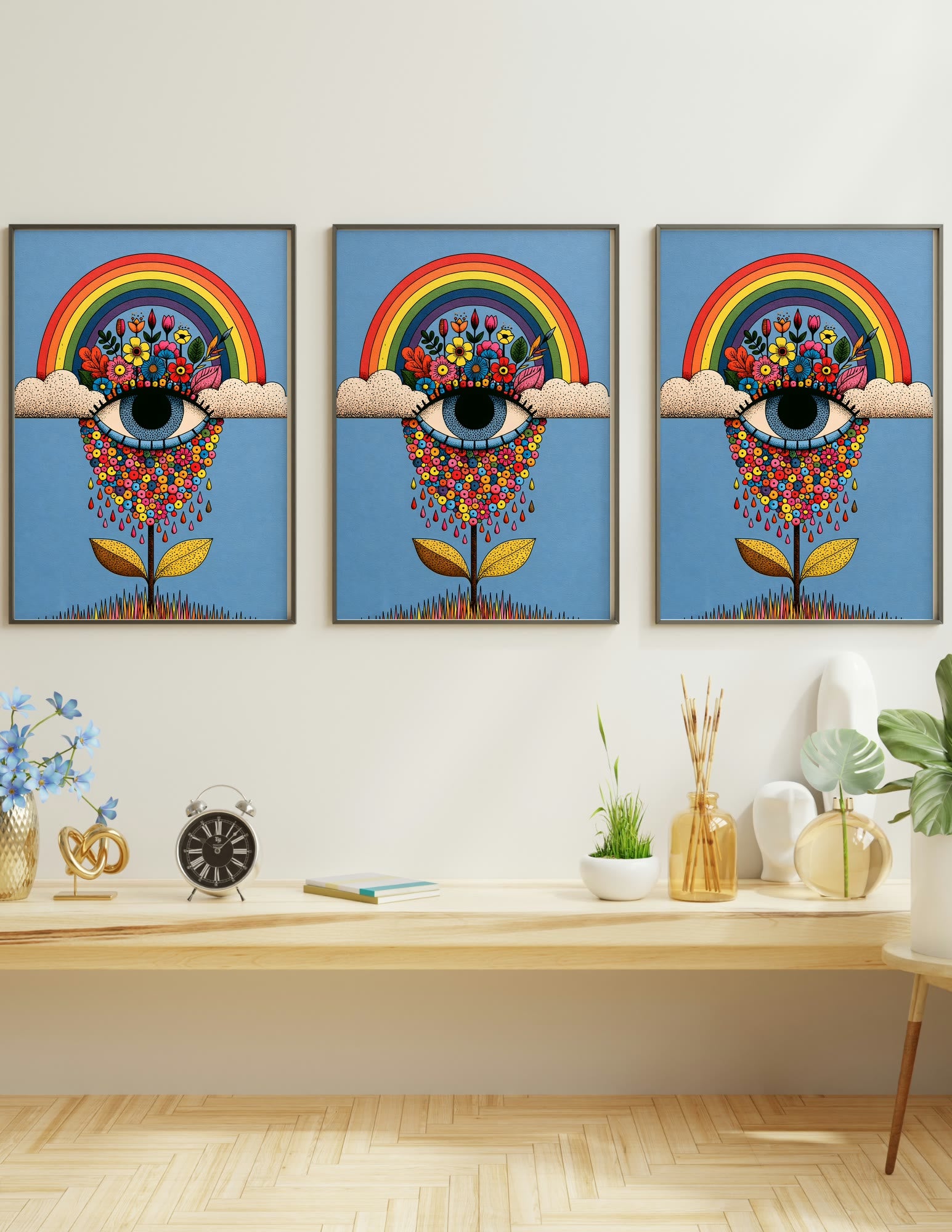 Fine Art Print shown in a room, mockup 2