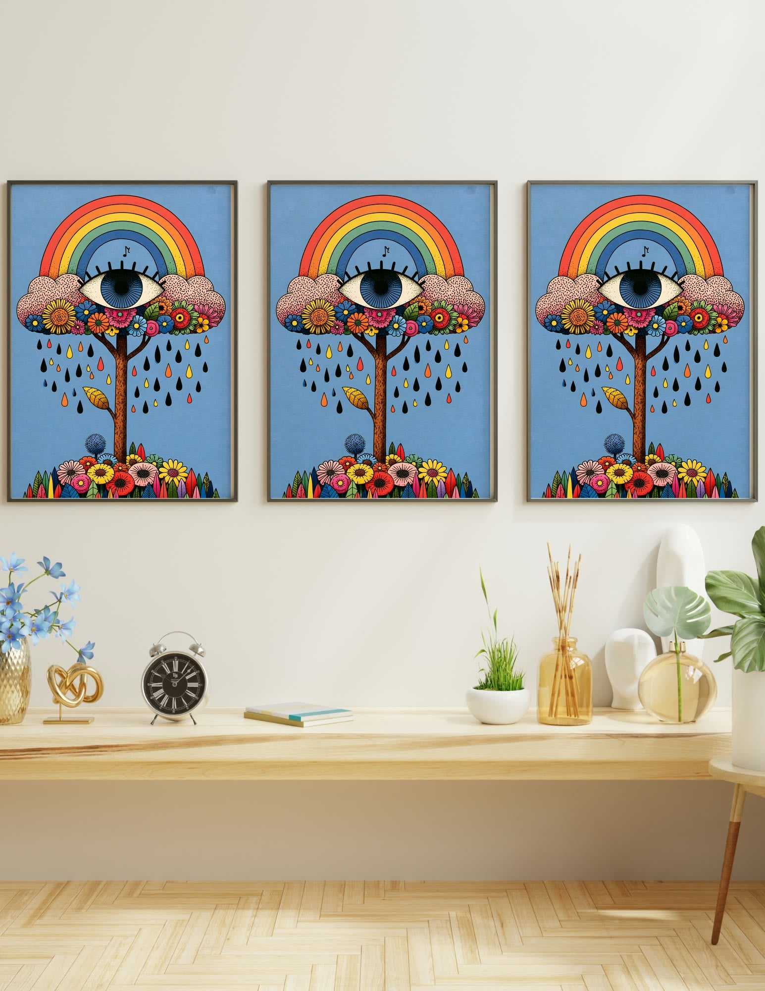 Fine Art Print shown in a room, mockup 1