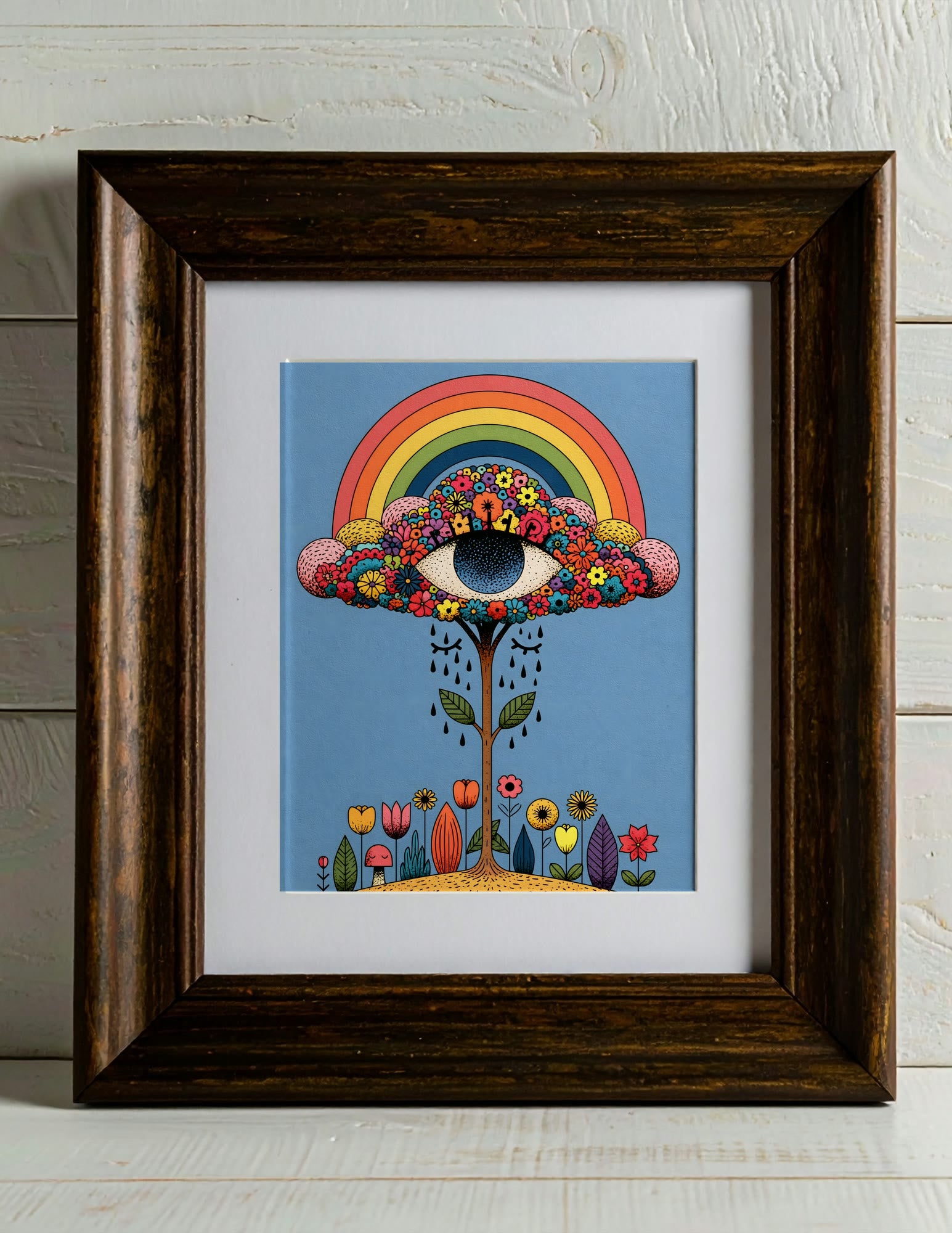 Fine Art Print shown in a room, mockup 2