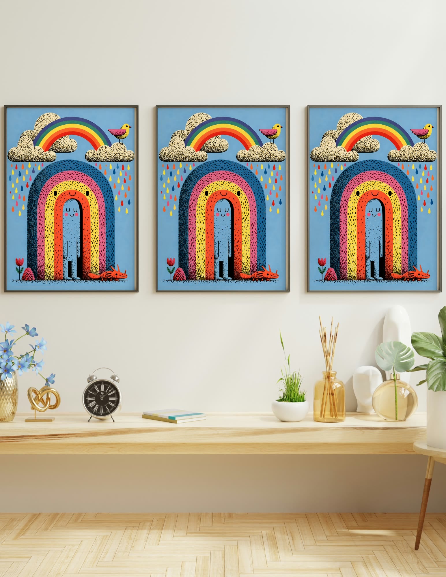 Fine Art Print shown in a room, mockup 1