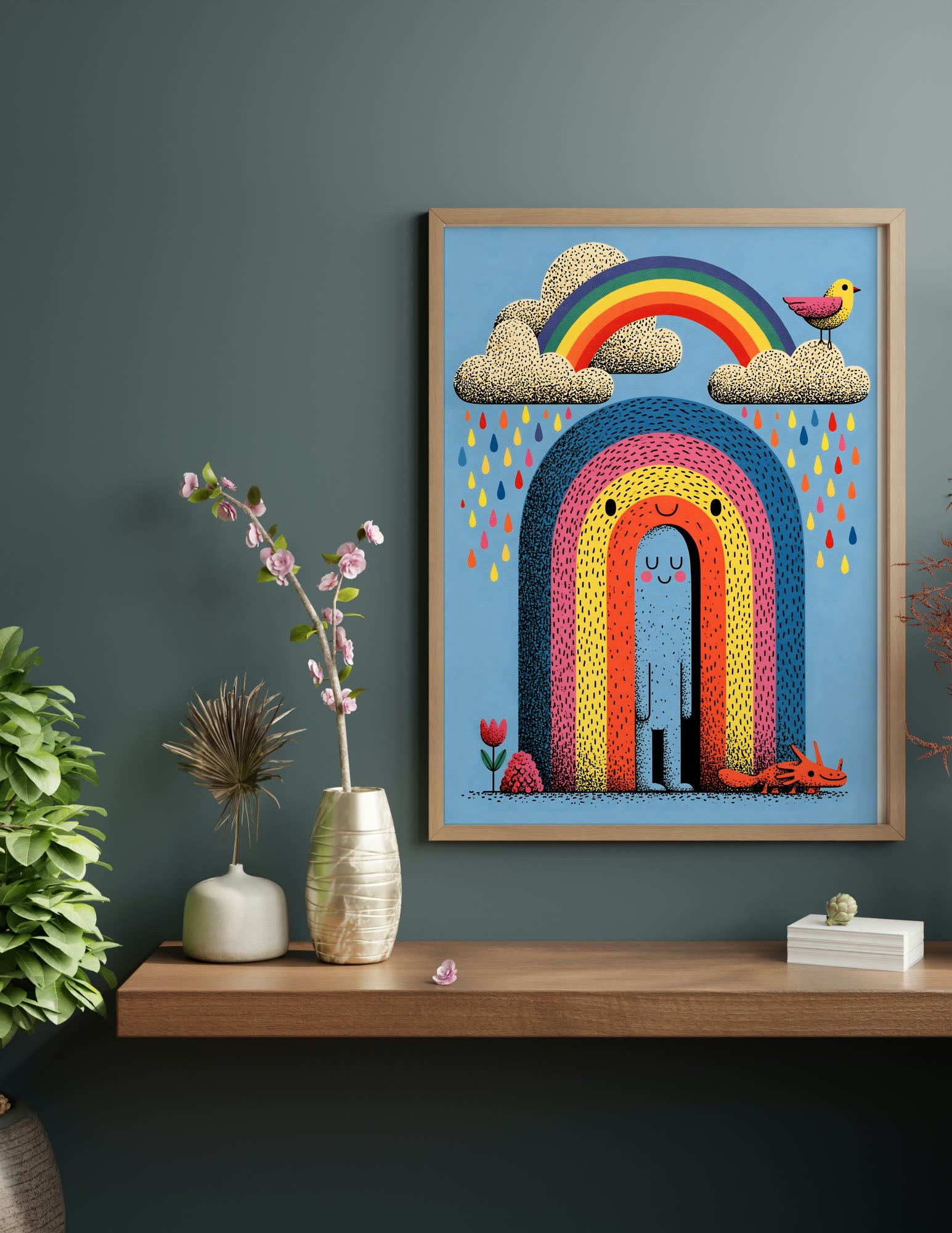 Fine Art Print shown in a room, mockup 2