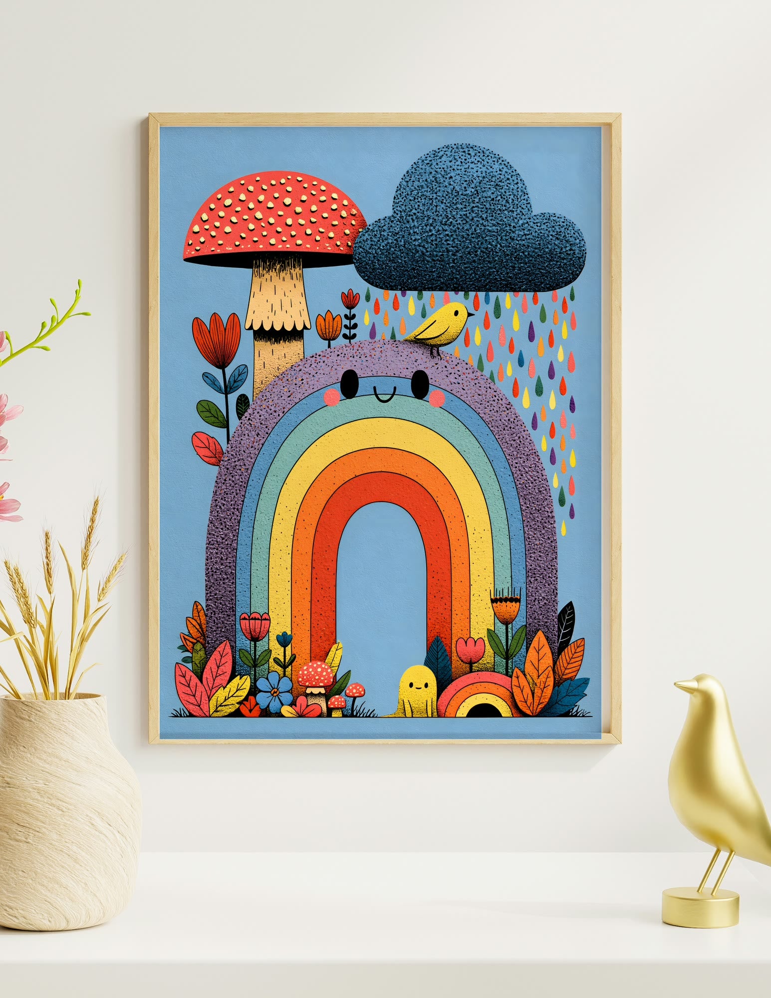 Fine Art Print shown in a room, mockup 1