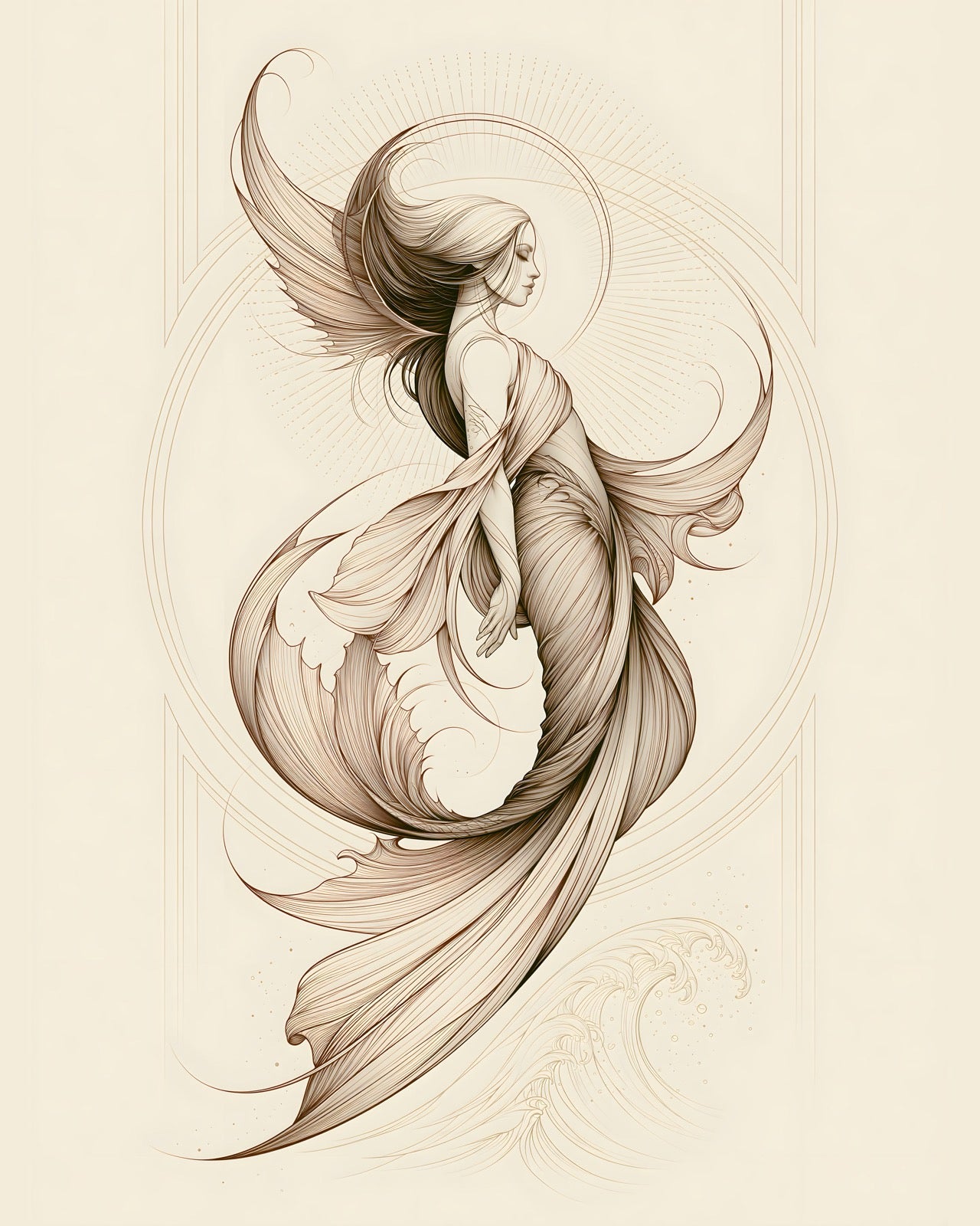 Ethereal Mermaid I