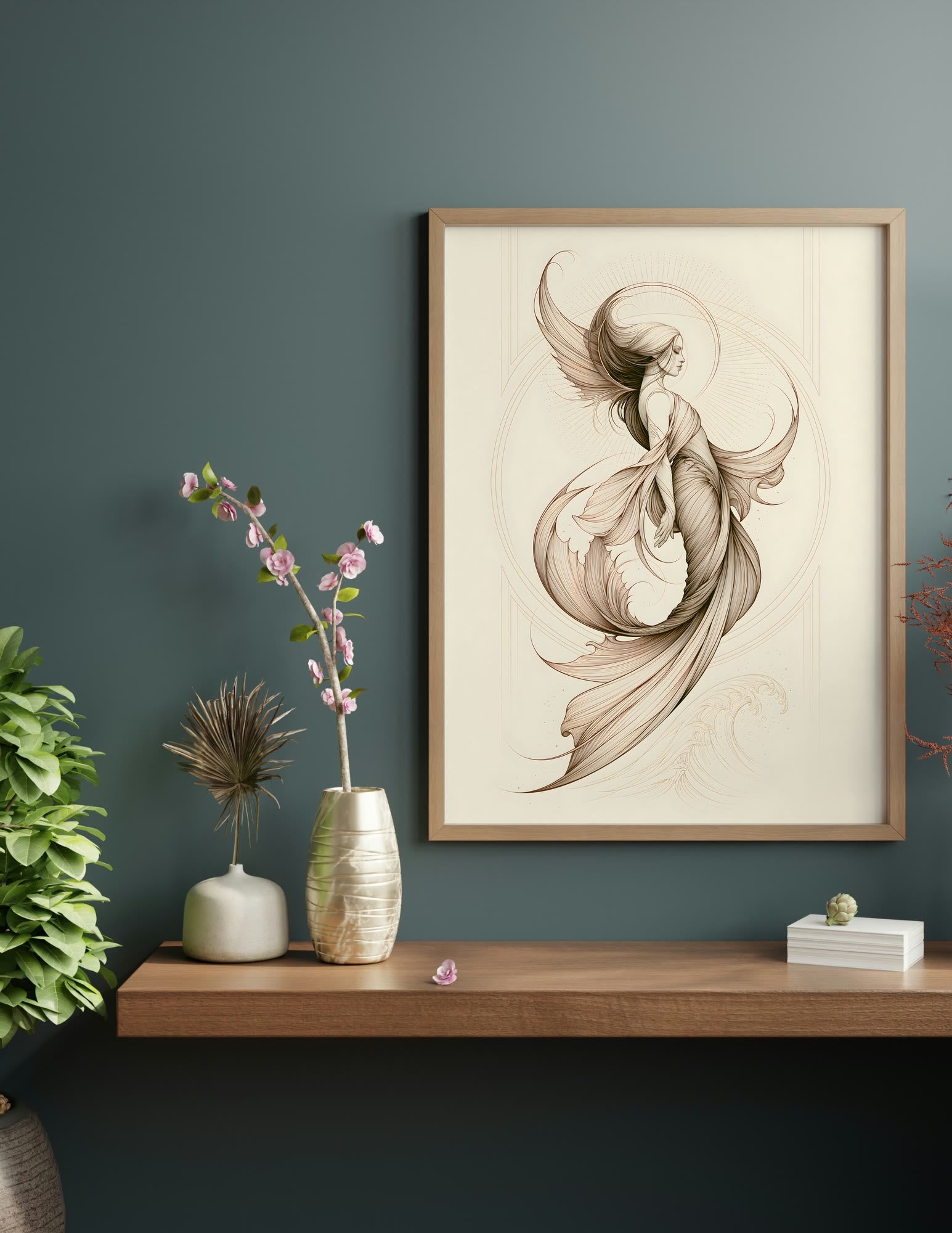 Fine Art Print shown in a room, mockup 1