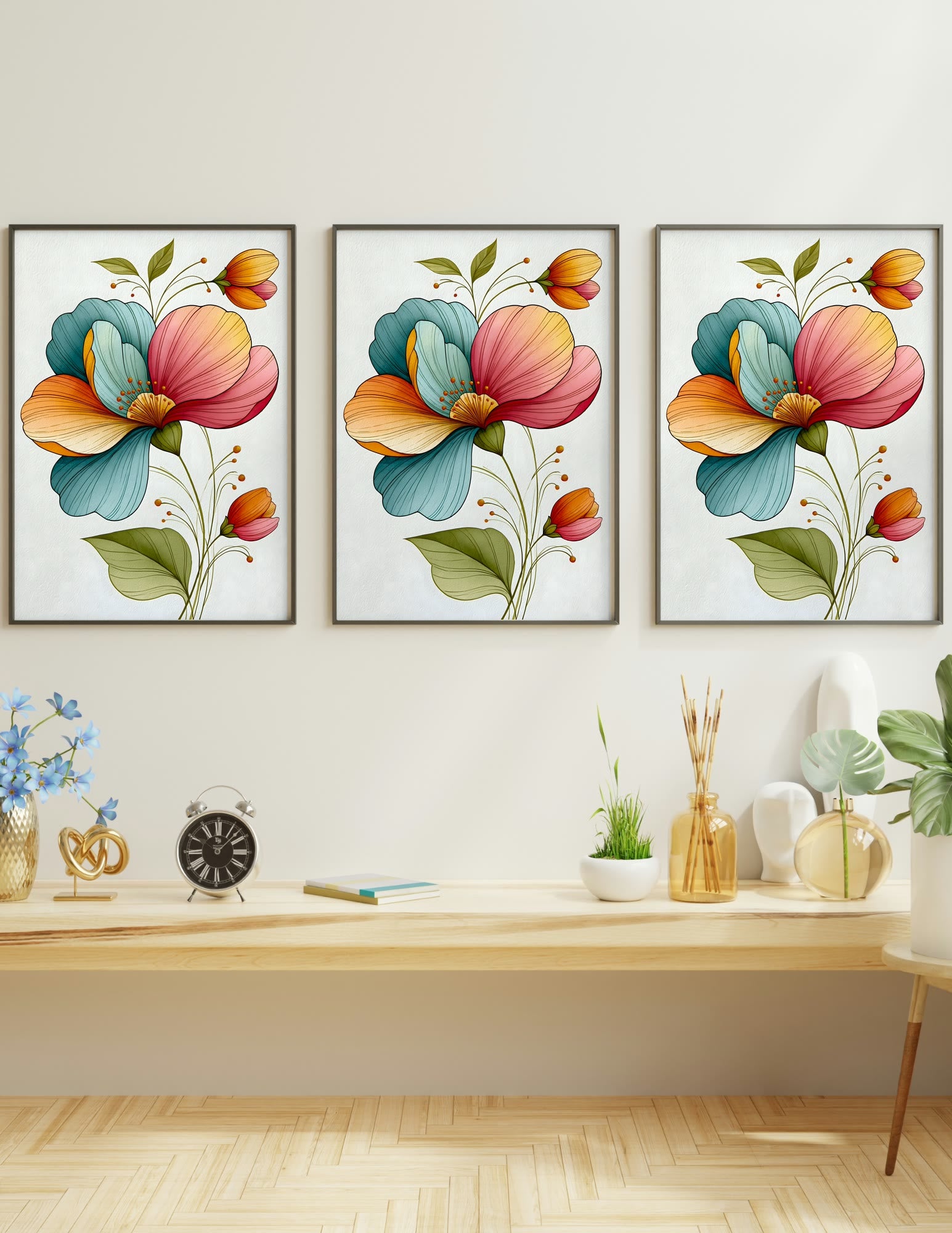 Fine Art Print shown in a room, mockup 2