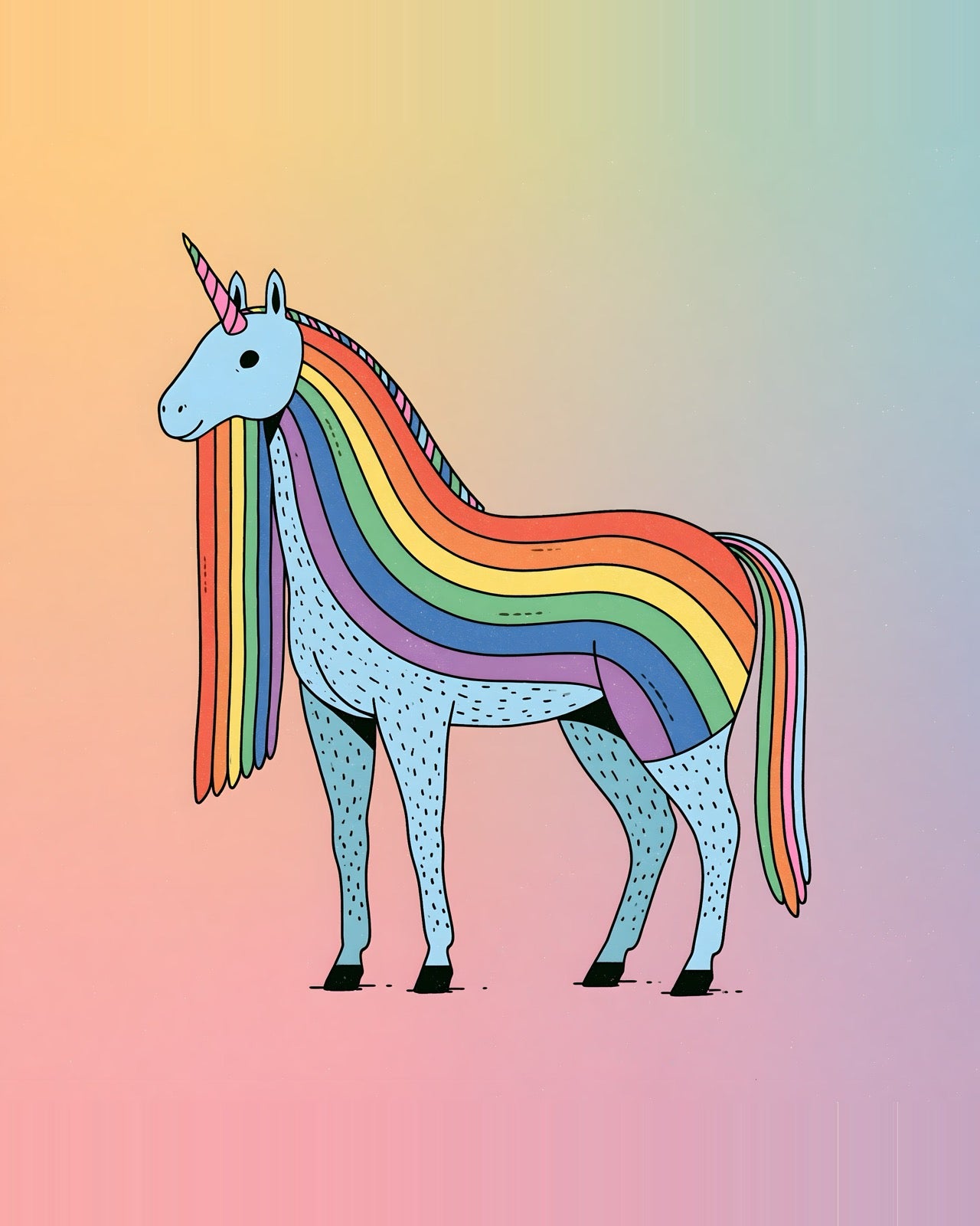 Rainbow Unicorn II